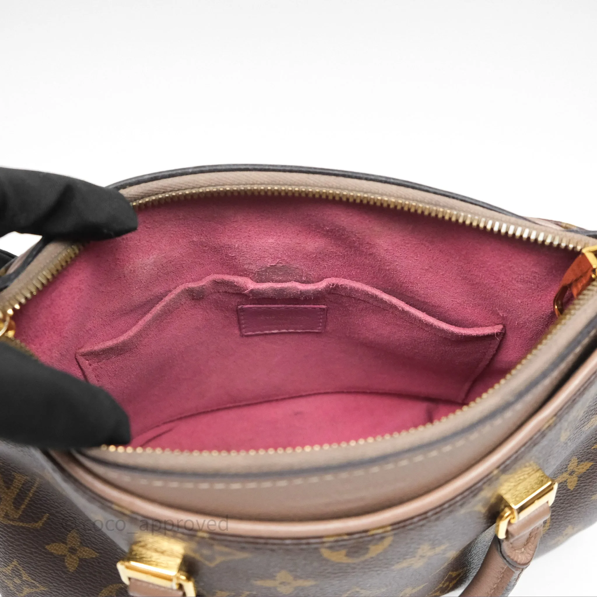 Louis Vuitton Pallas BB Monogram Full Taupe Glace