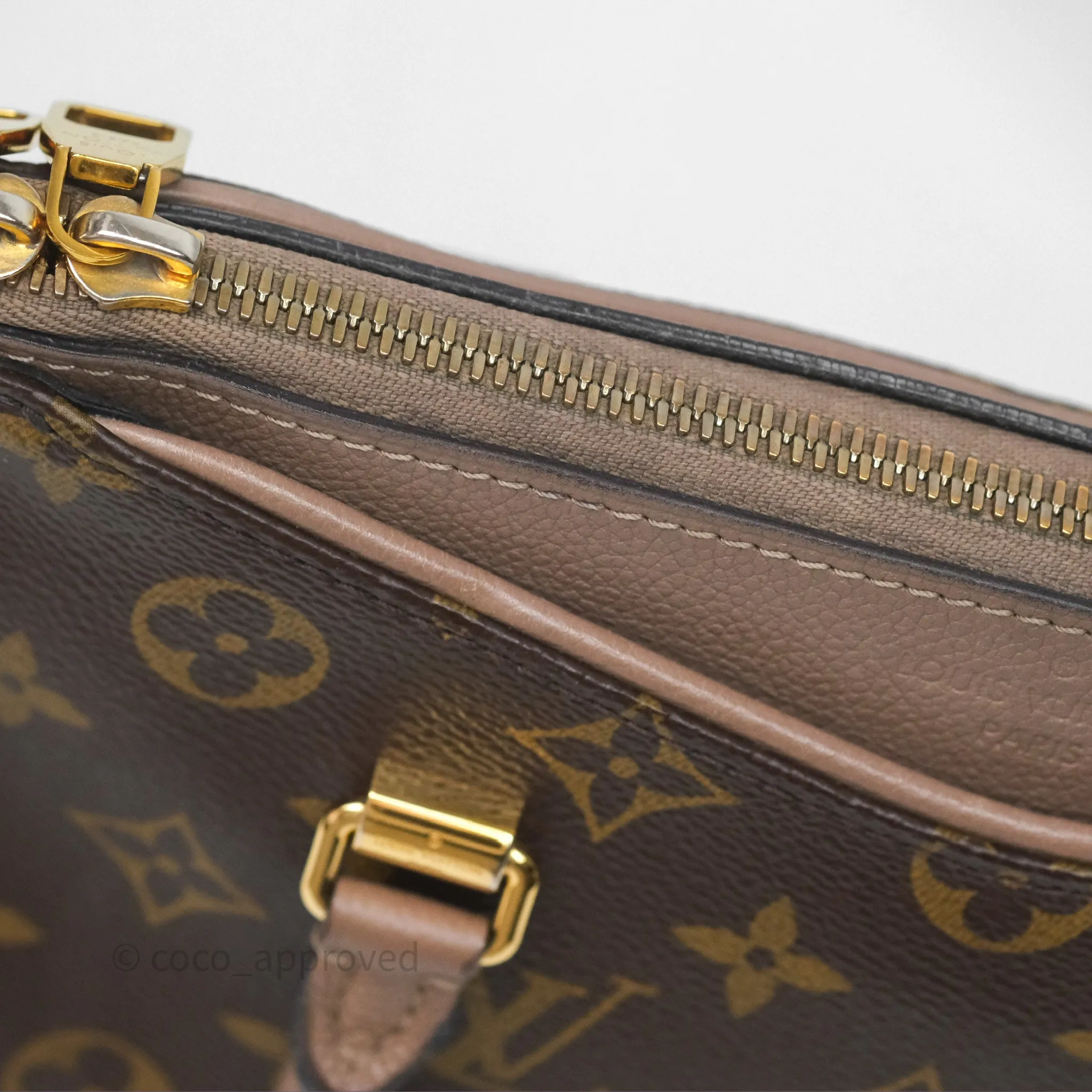 Louis Vuitton Pallas BB Monogram Full Taupe Glace