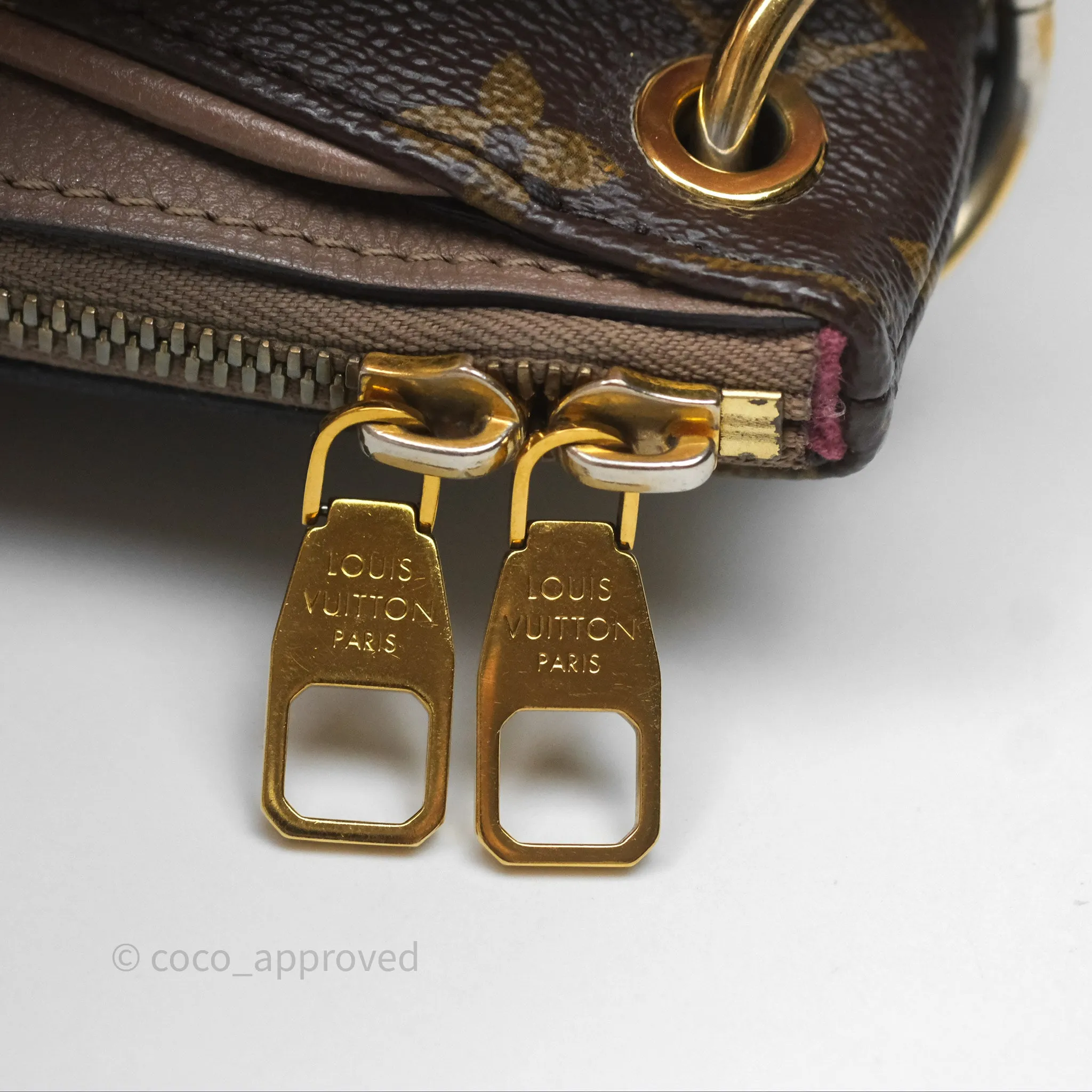 Louis Vuitton Pallas BB Monogram Full Taupe Glace