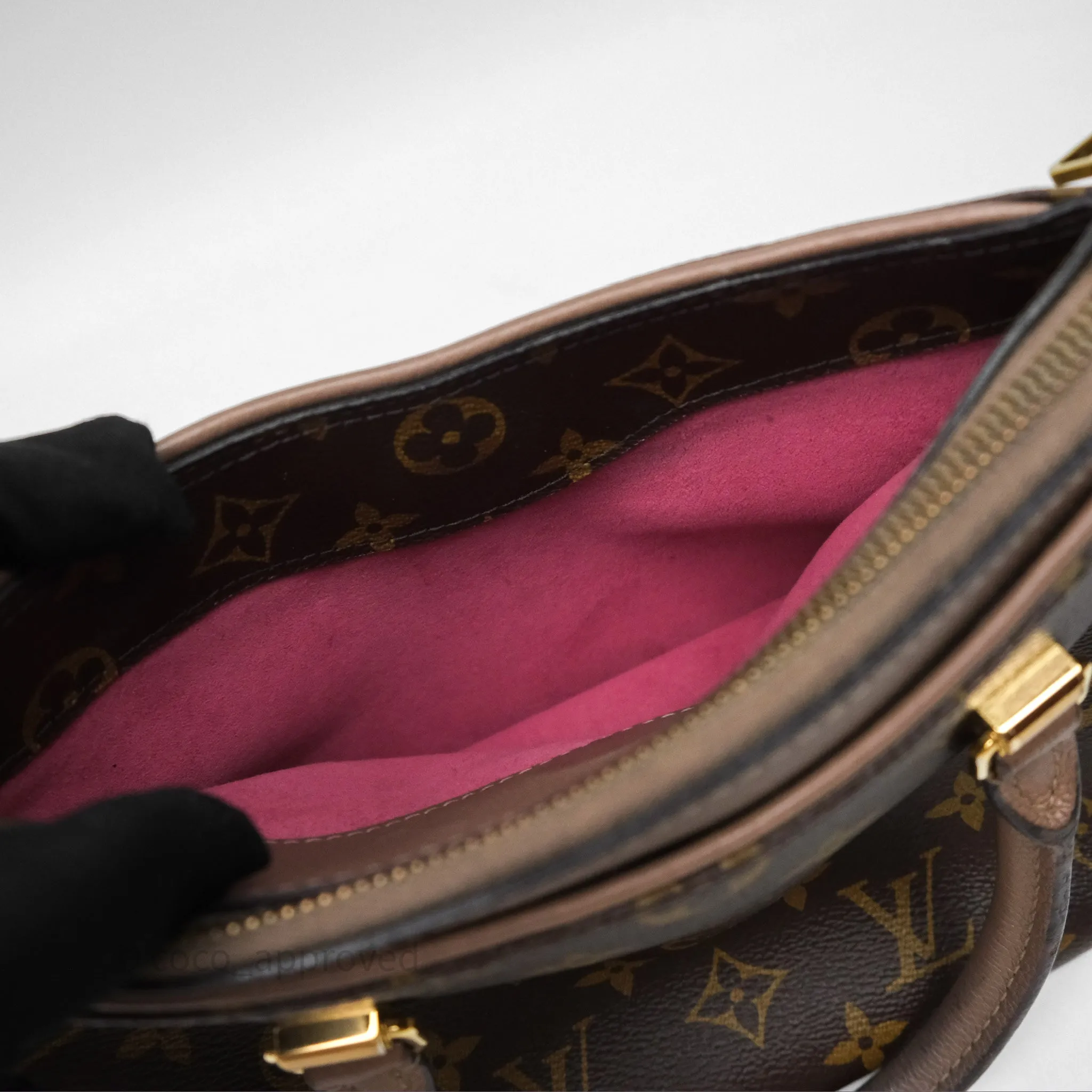 Louis Vuitton Pallas BB Monogram Full Taupe Glace