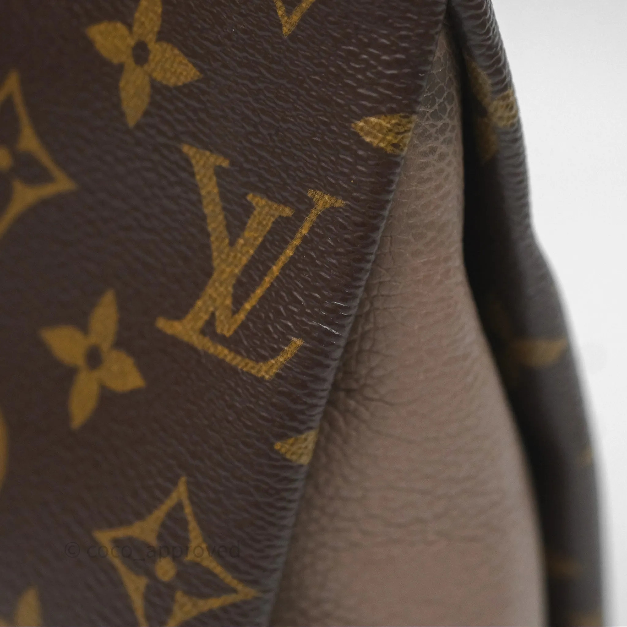 Louis Vuitton Pallas BB Monogram Full Taupe Glace