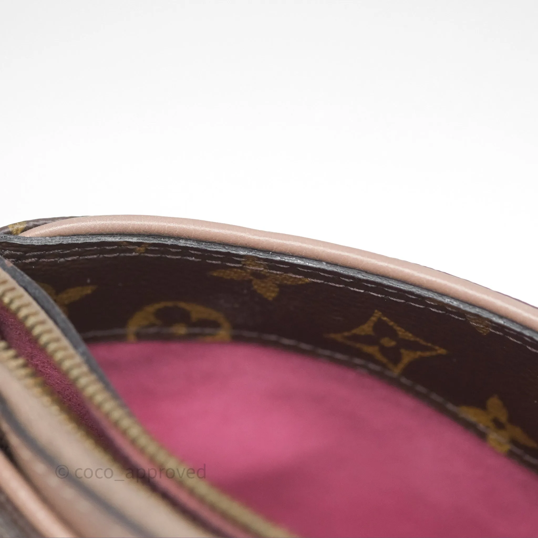 Louis Vuitton Pallas BB Monogram Full Taupe Glace