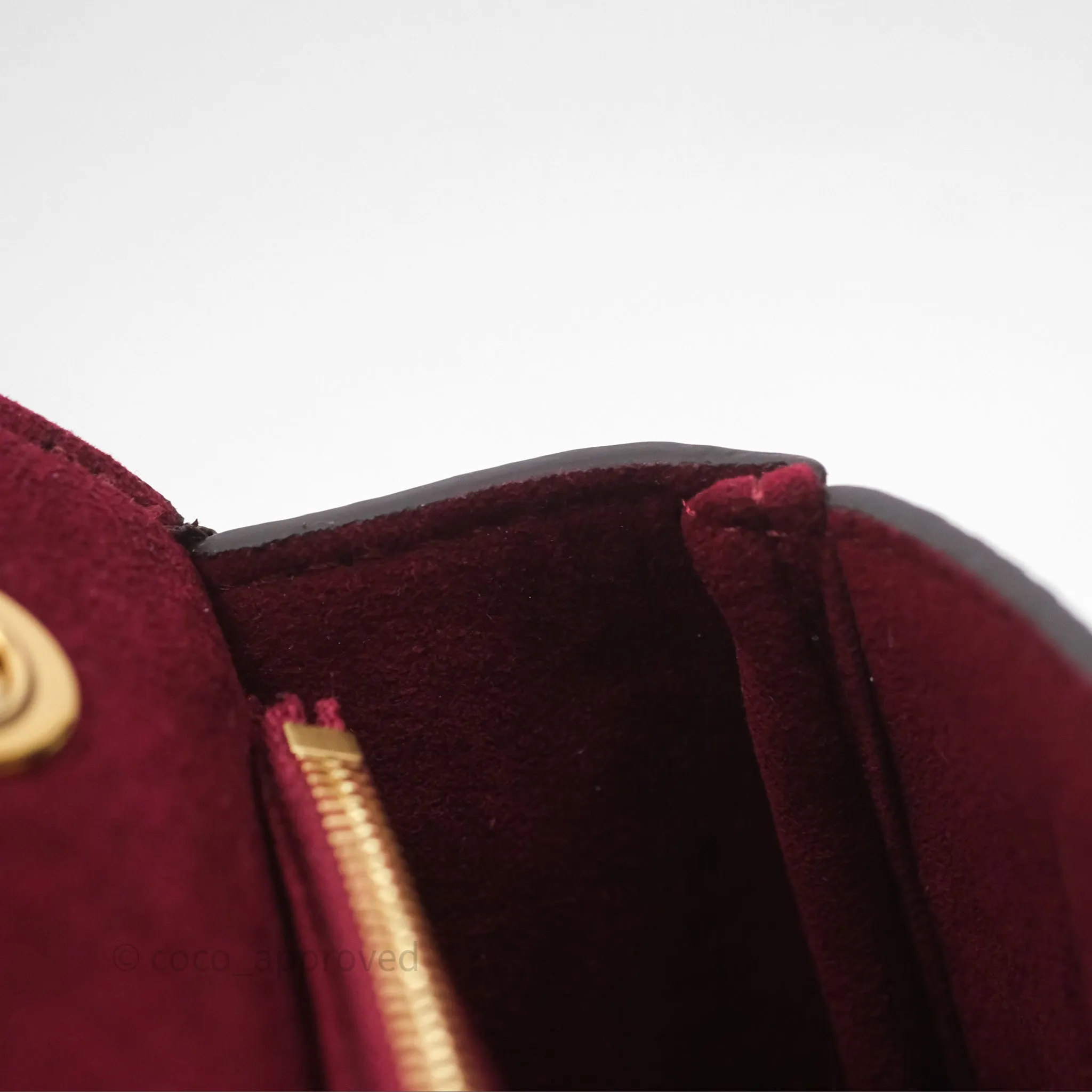 Louis Vuitton Passy Coated Canvas Monogram Gold Hardware