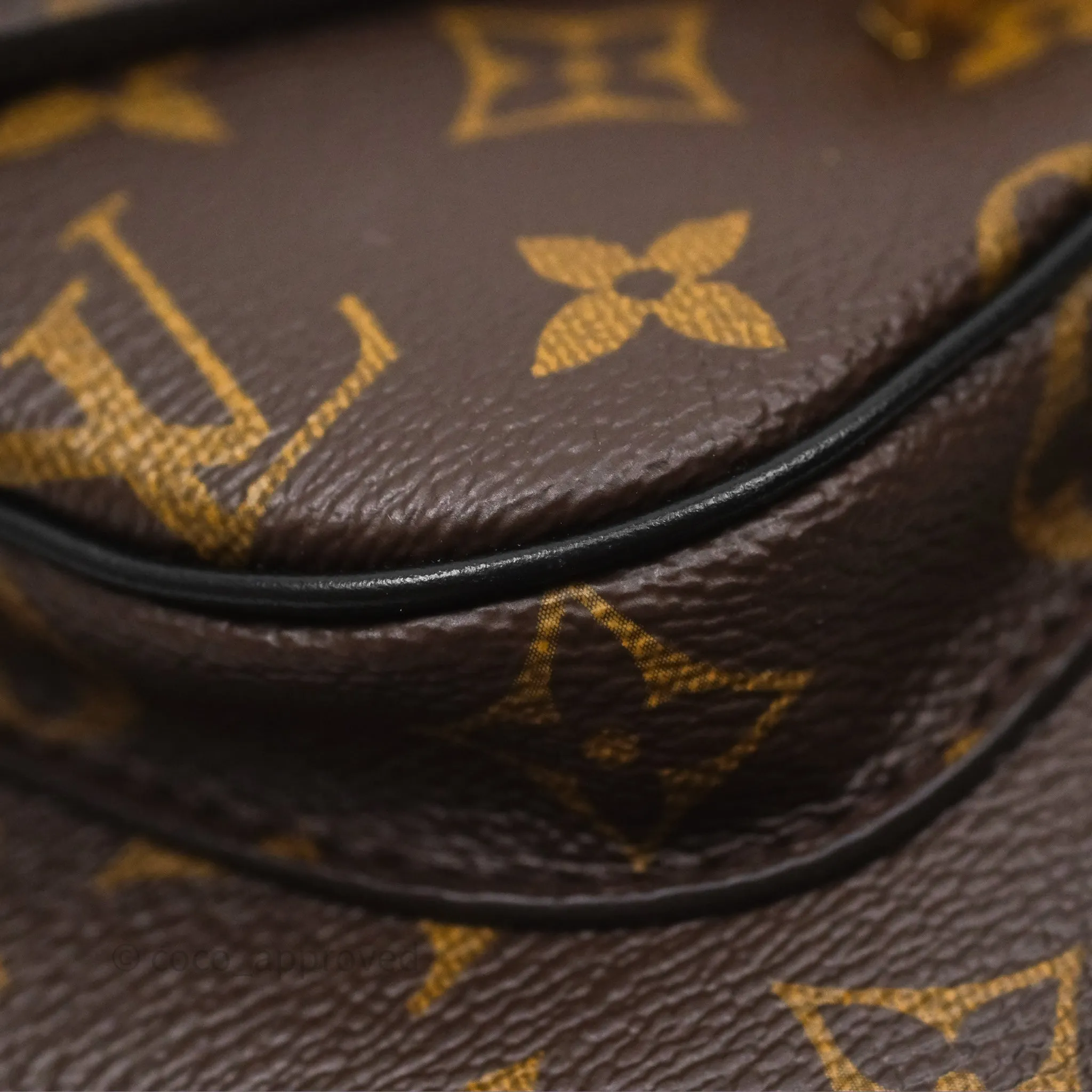 Louis Vuitton Passy Coated Canvas Monogram Gold Hardware