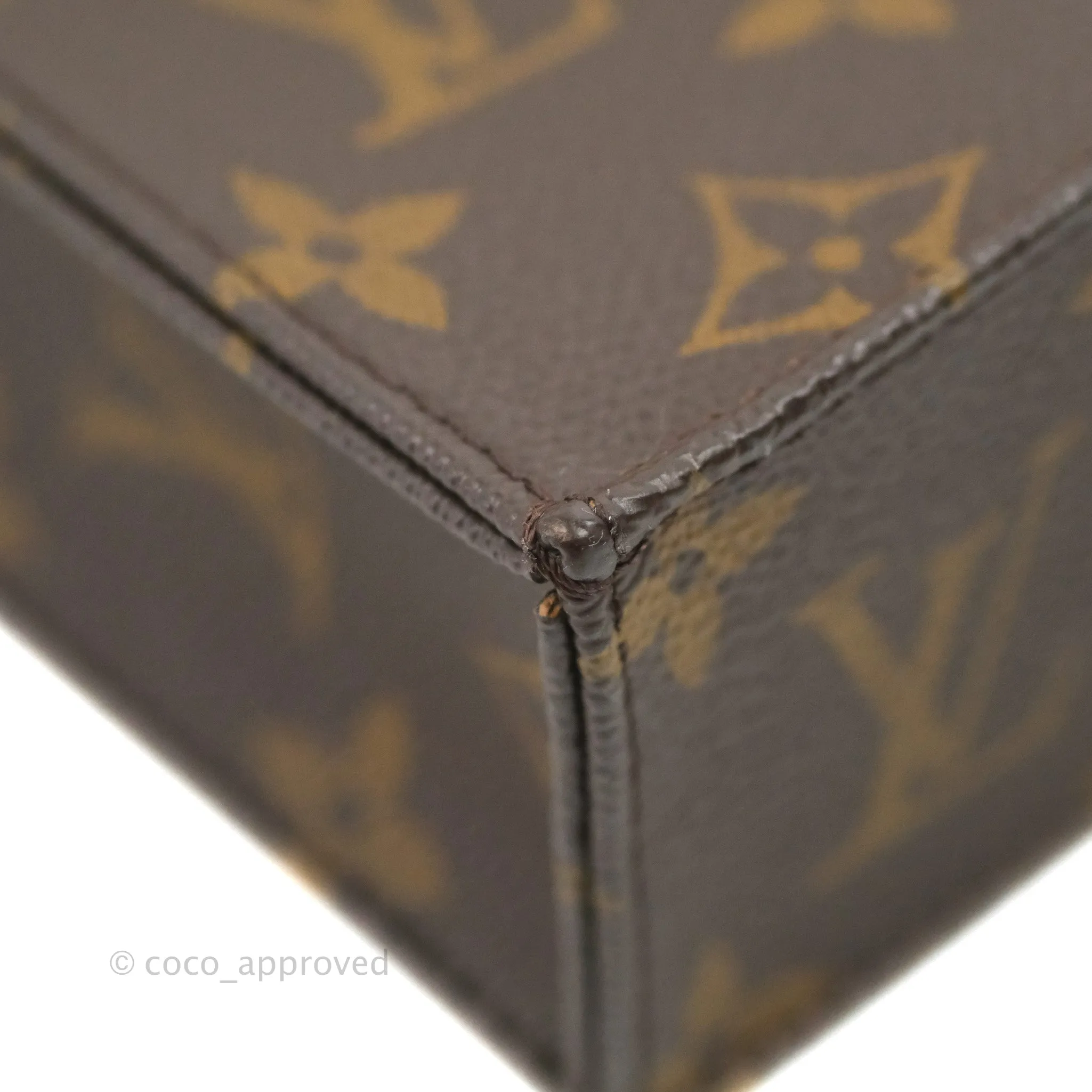 Louis Vuitton Petit Sac Plat Bag Monogram Canvas