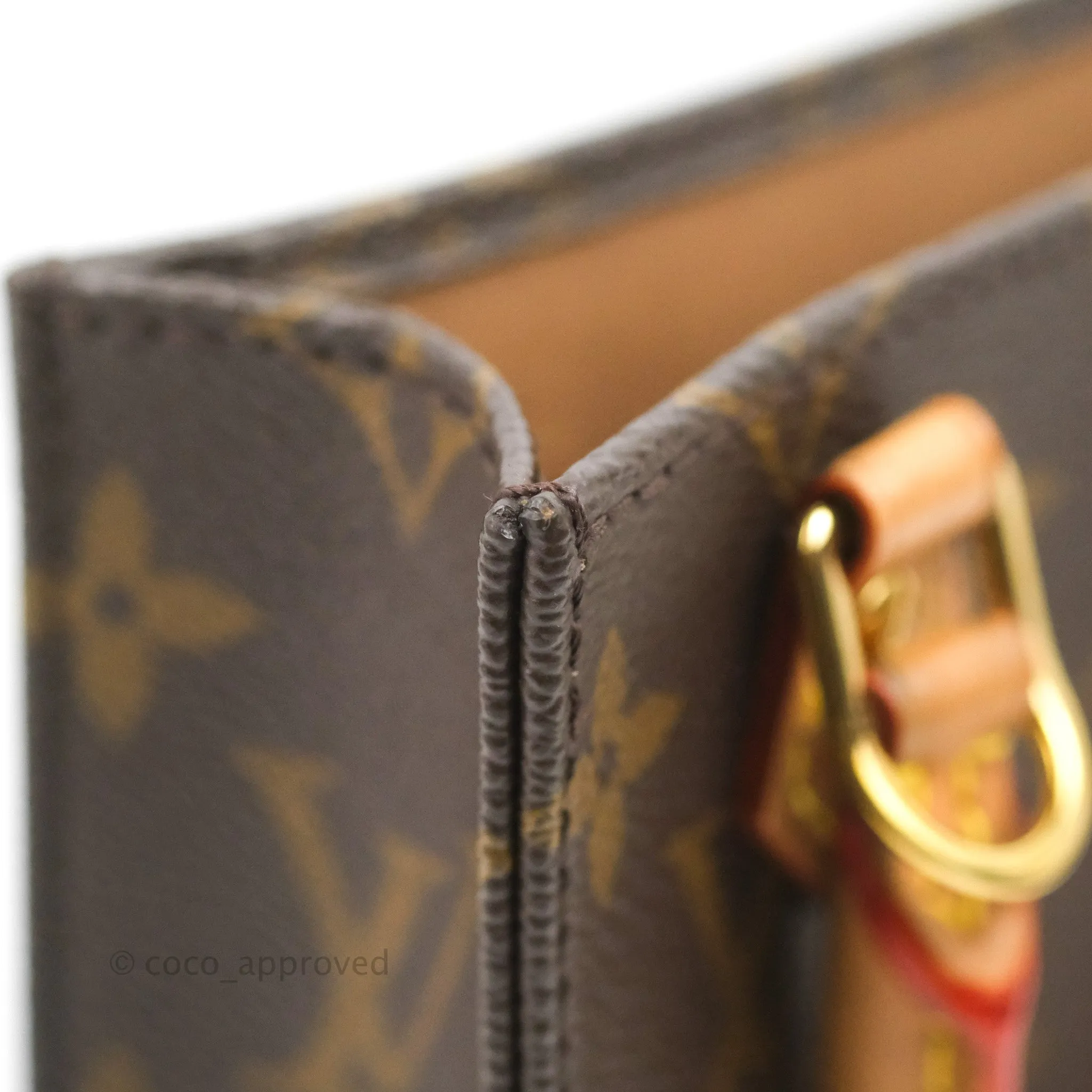 Louis Vuitton Petit Sac Plat Bag Monogram Canvas