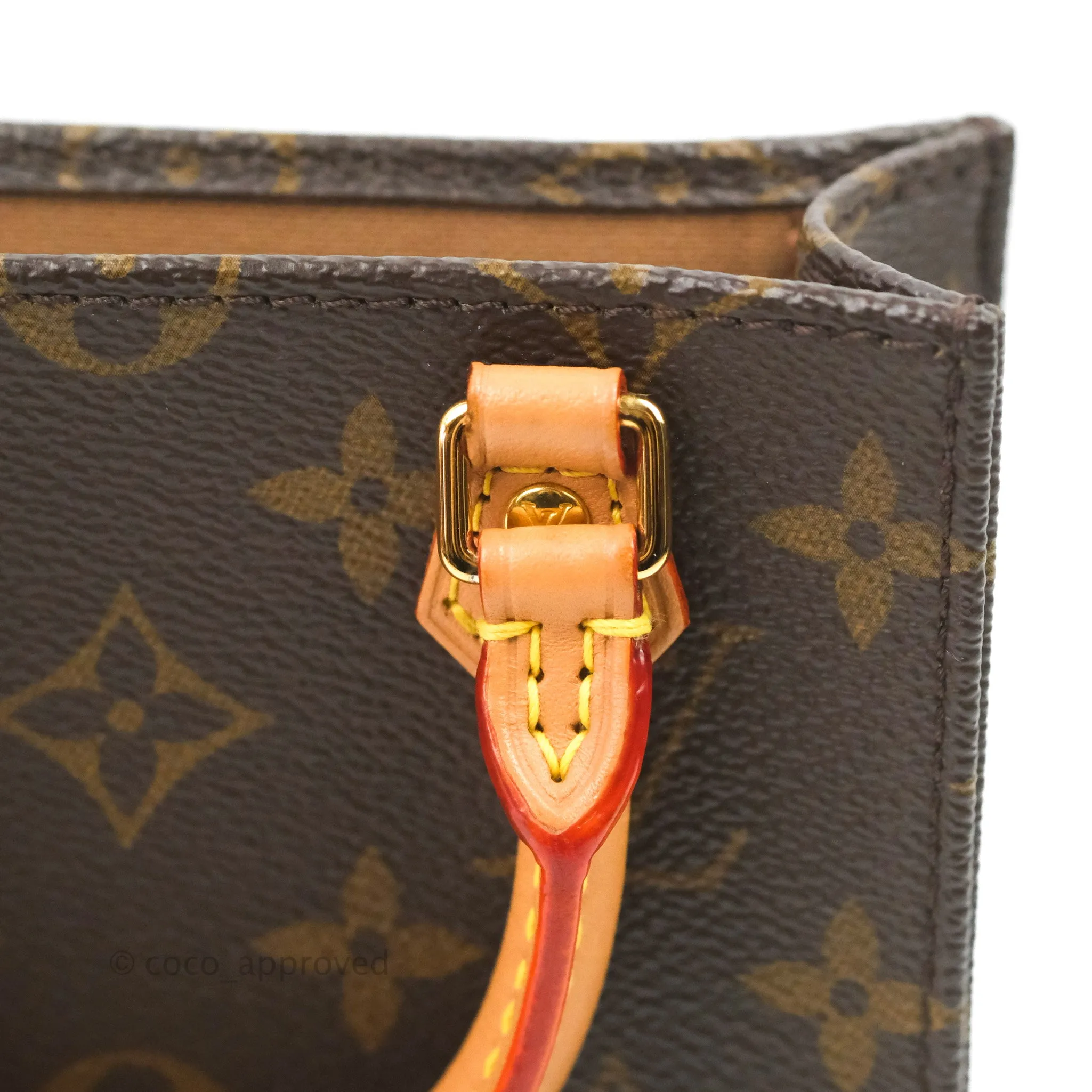 Louis Vuitton Petit Sac Plat Bag Monogram Canvas