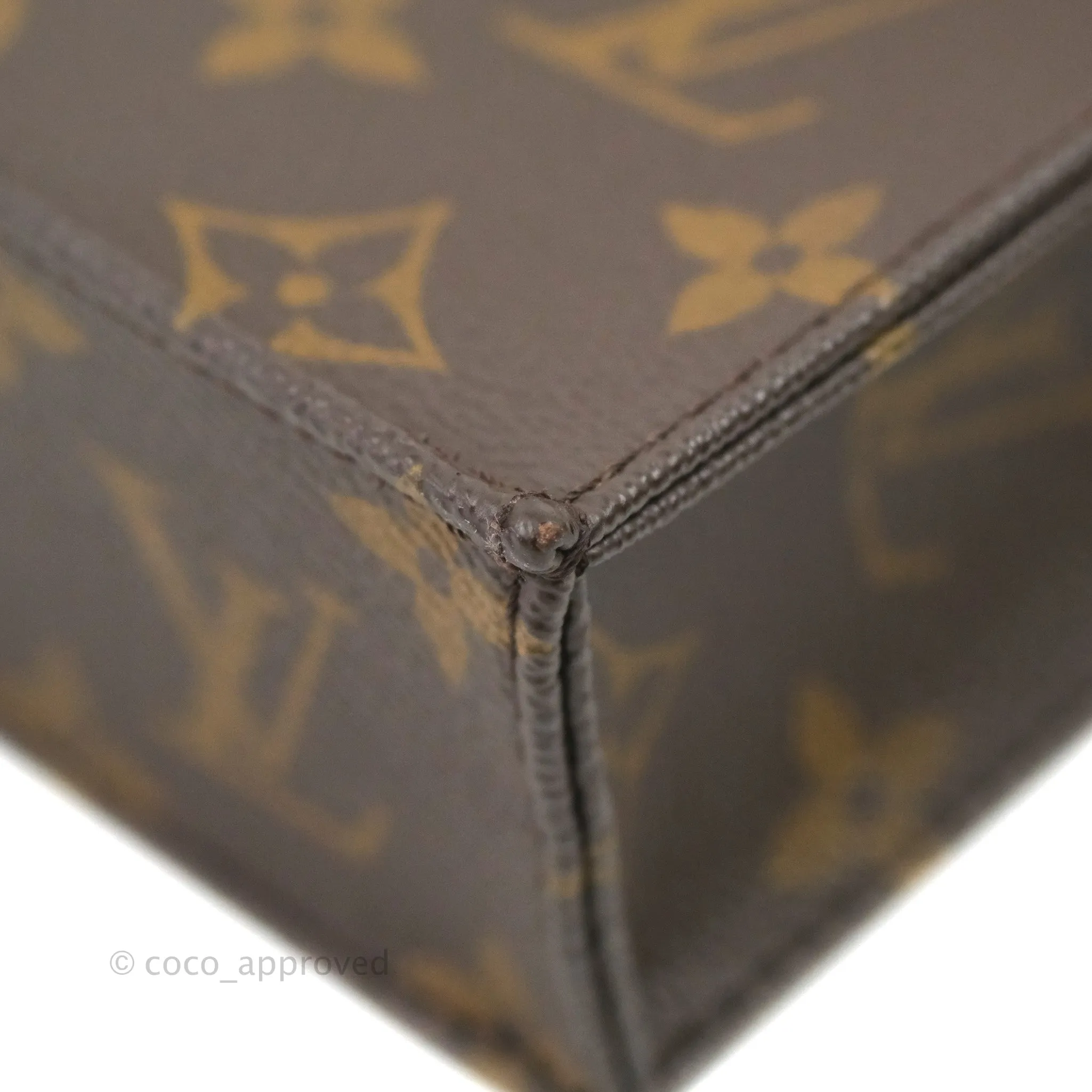 Louis Vuitton Petit Sac Plat Bag Monogram Canvas