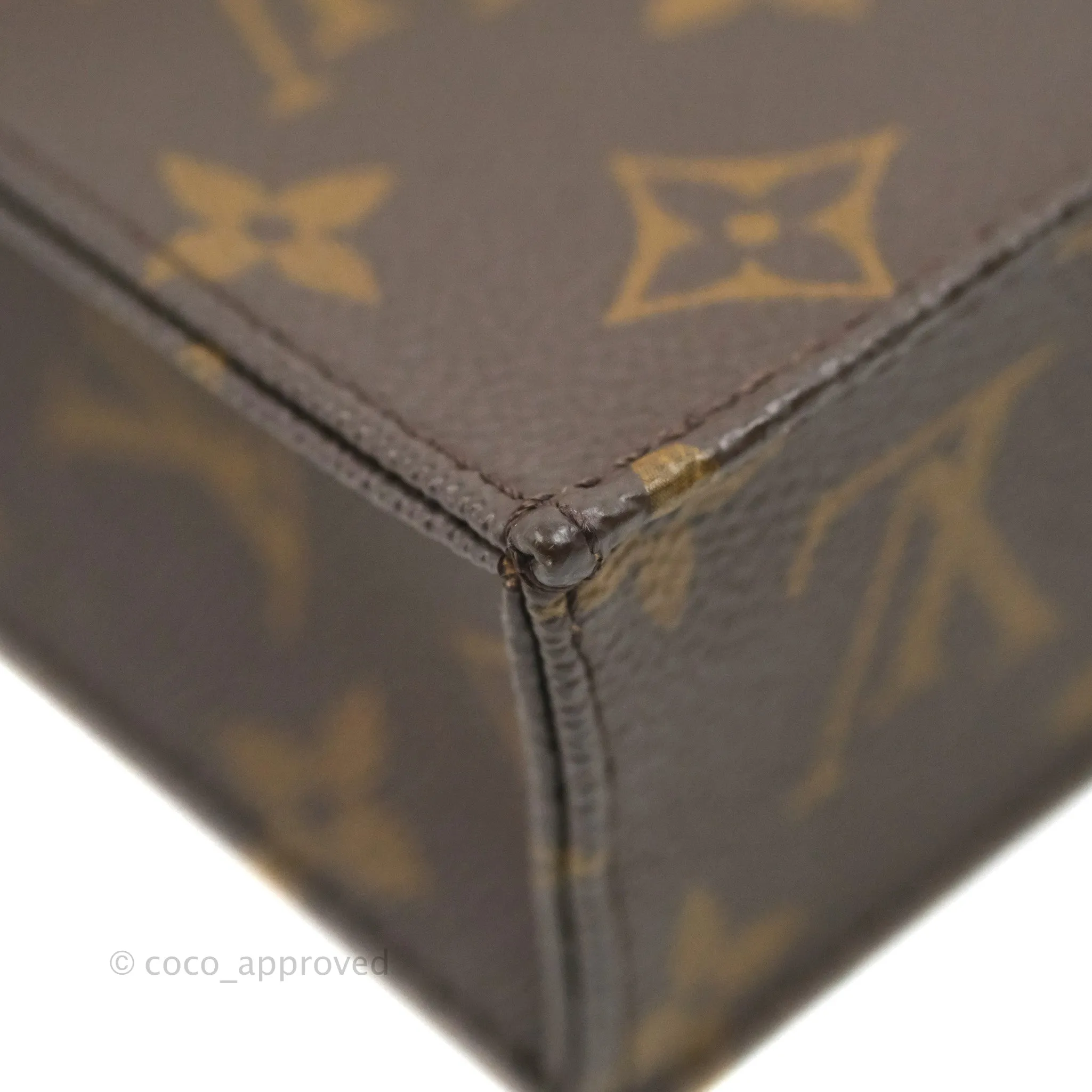 Louis Vuitton Petit Sac Plat Bag Monogram Canvas