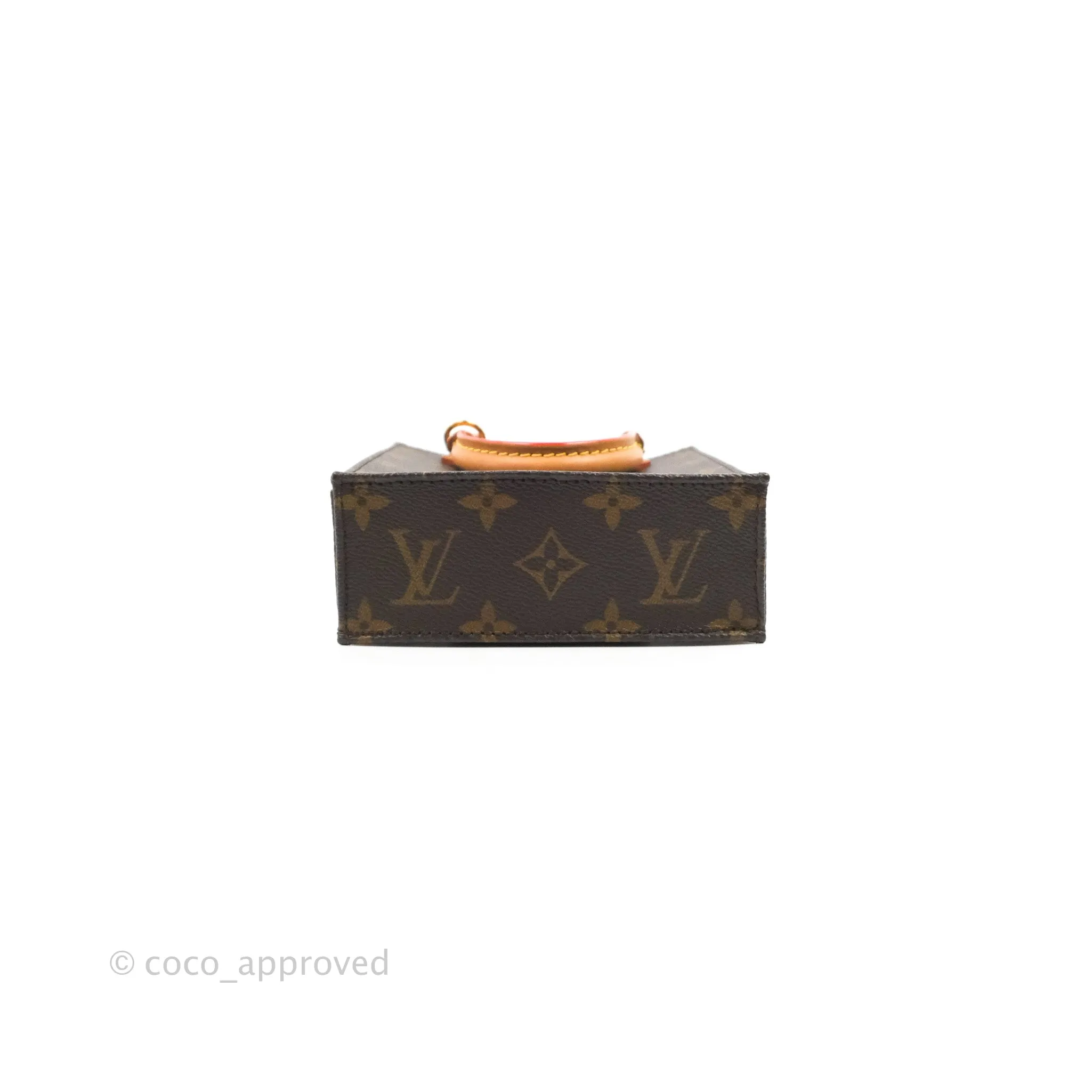 Louis Vuitton Petit Sac Plat Bag Monogram Canvas