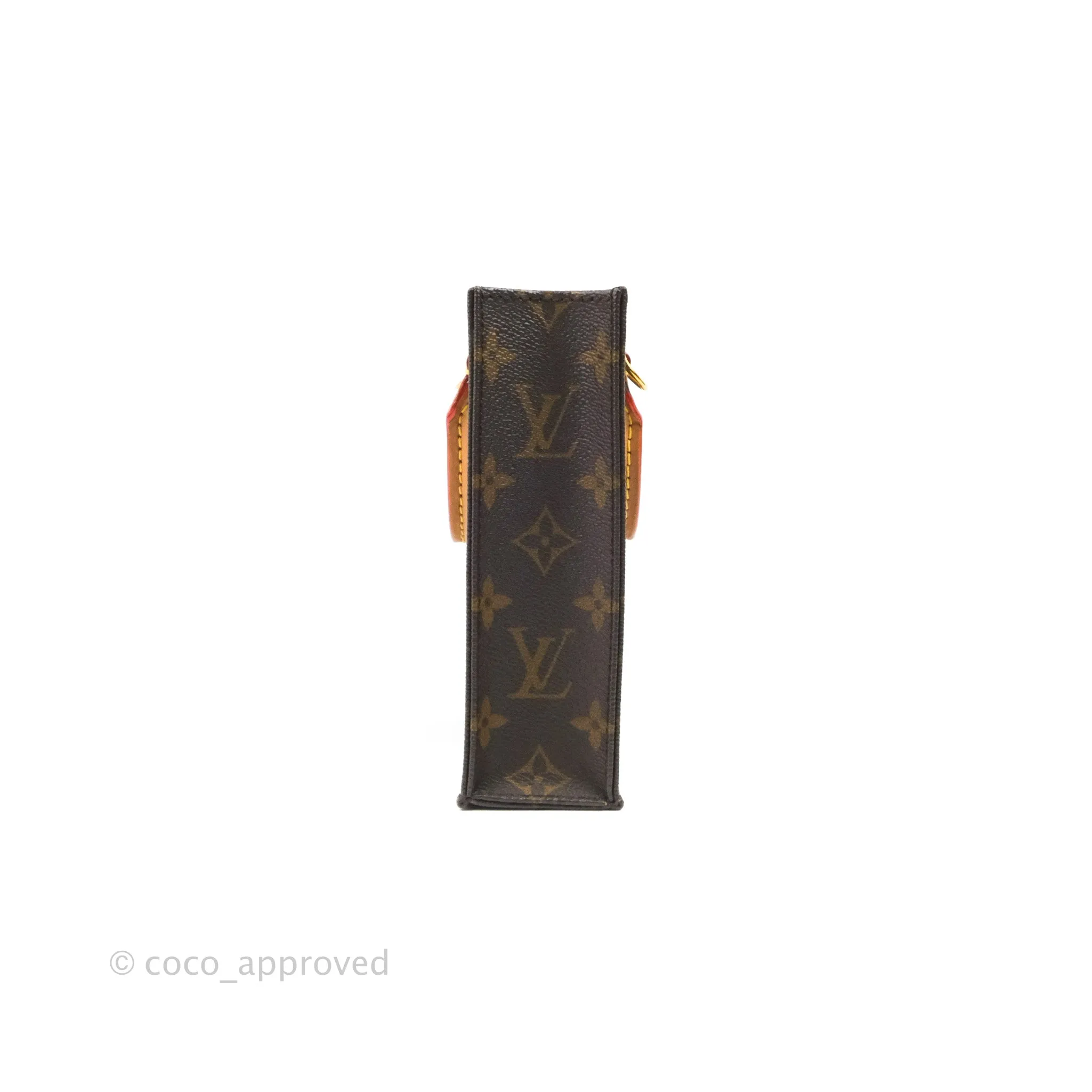 Louis Vuitton Petit Sac Plat Bag Monogram Canvas