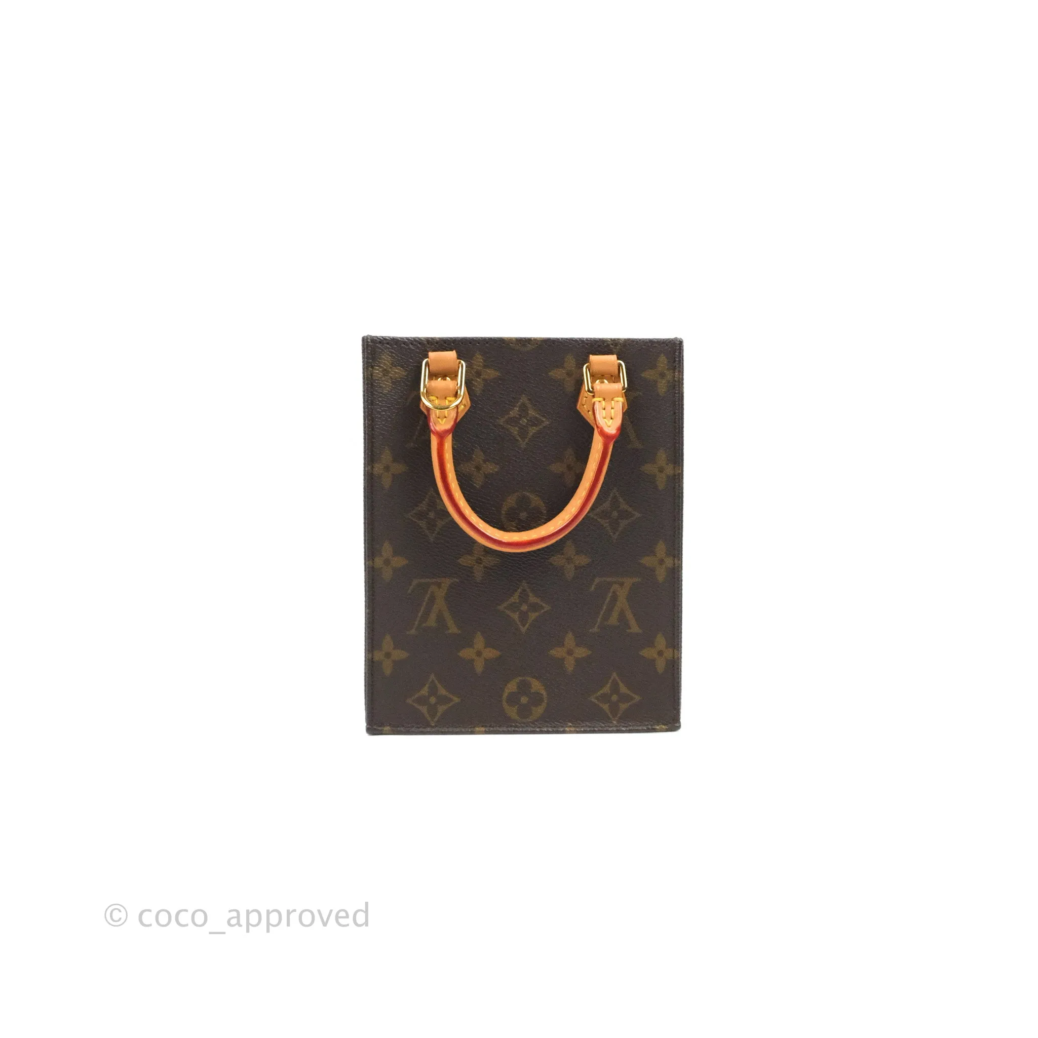 Louis Vuitton Petit Sac Plat Bag Monogram Canvas