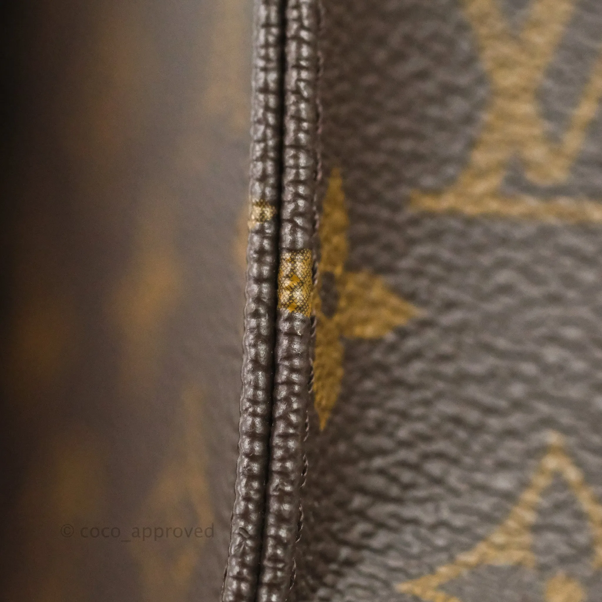 Louis Vuitton Petit Sac Plat Bag Monogram Canvas