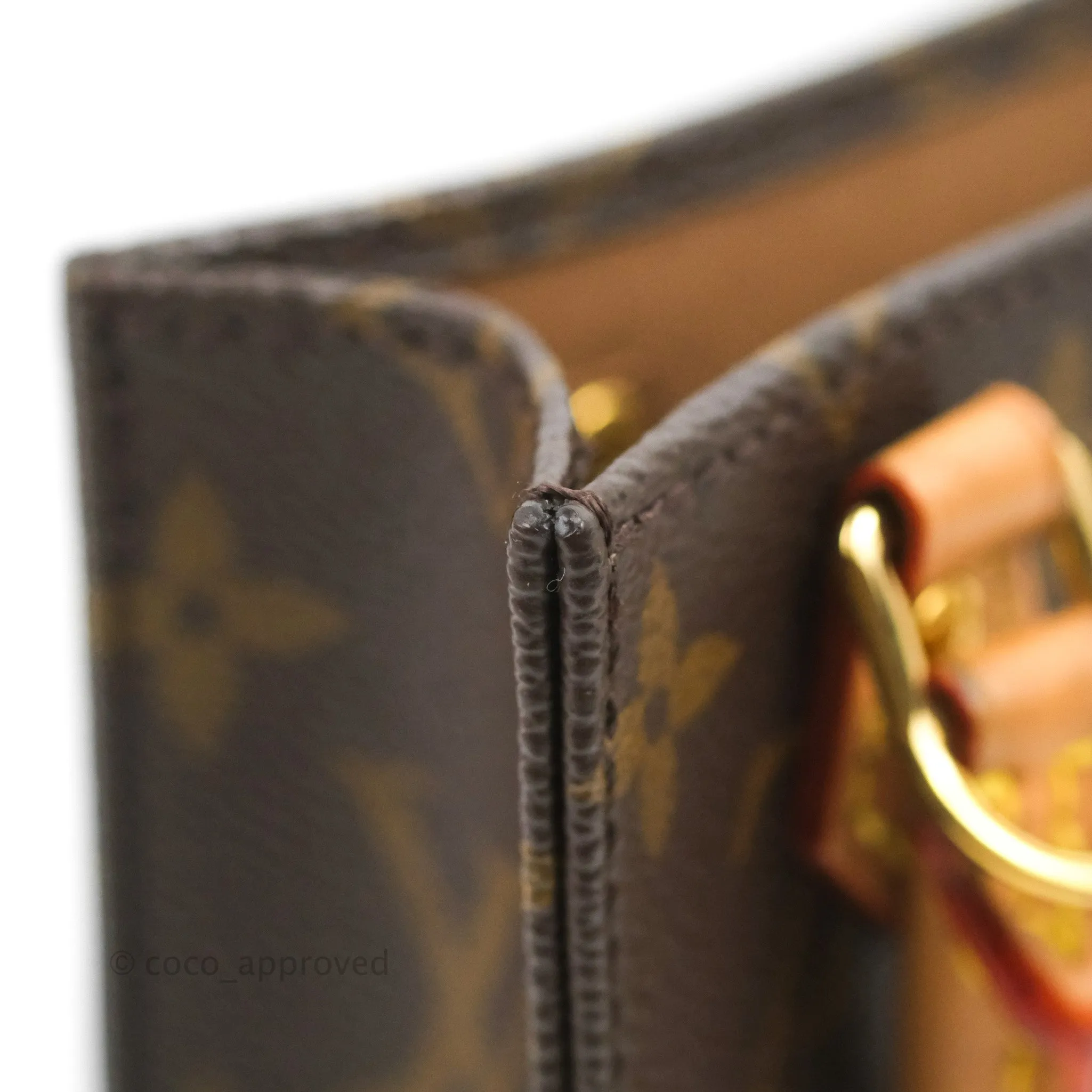 Louis Vuitton Petit Sac Plat Bag Monogram Canvas