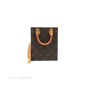 Louis Vuitton Petit Sac Plat Bag Monogram Canvas