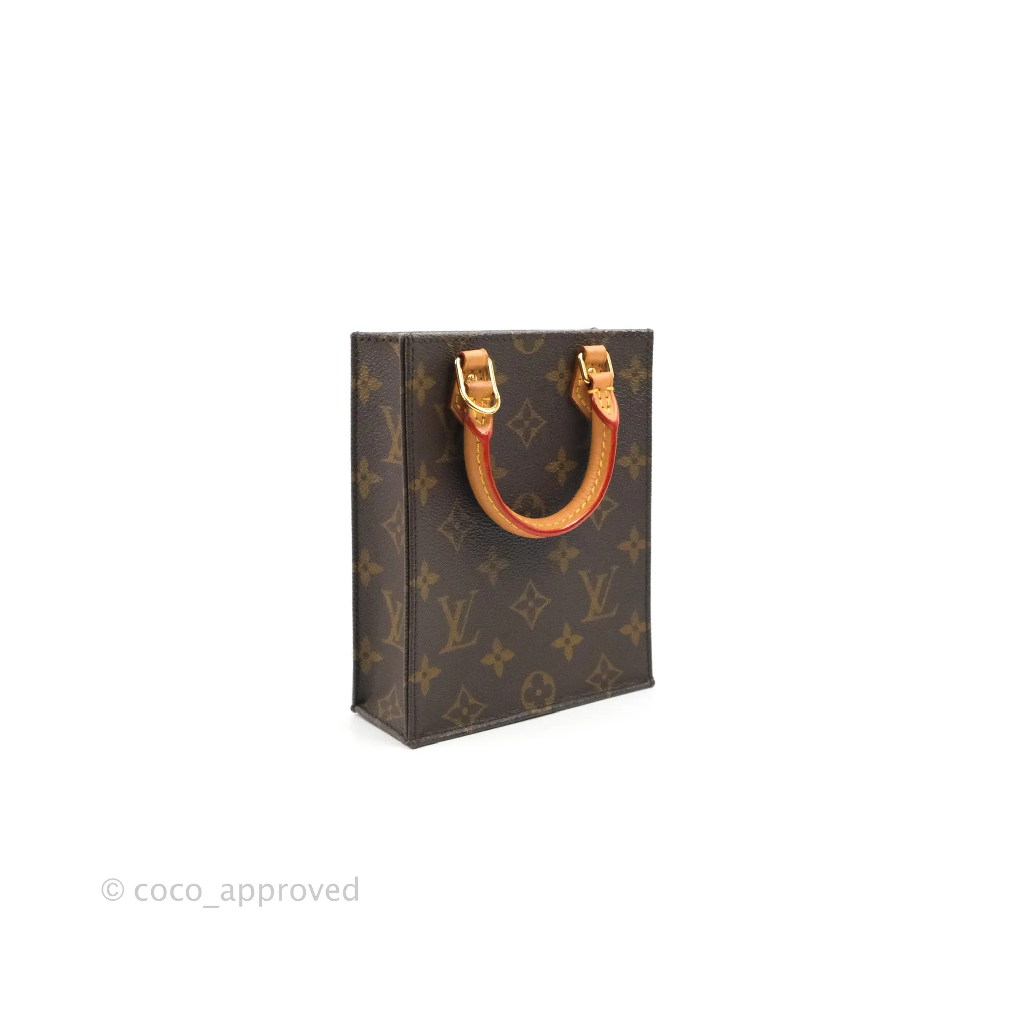 Louis Vuitton Petit Sac Plat Bag Monogram Canvas