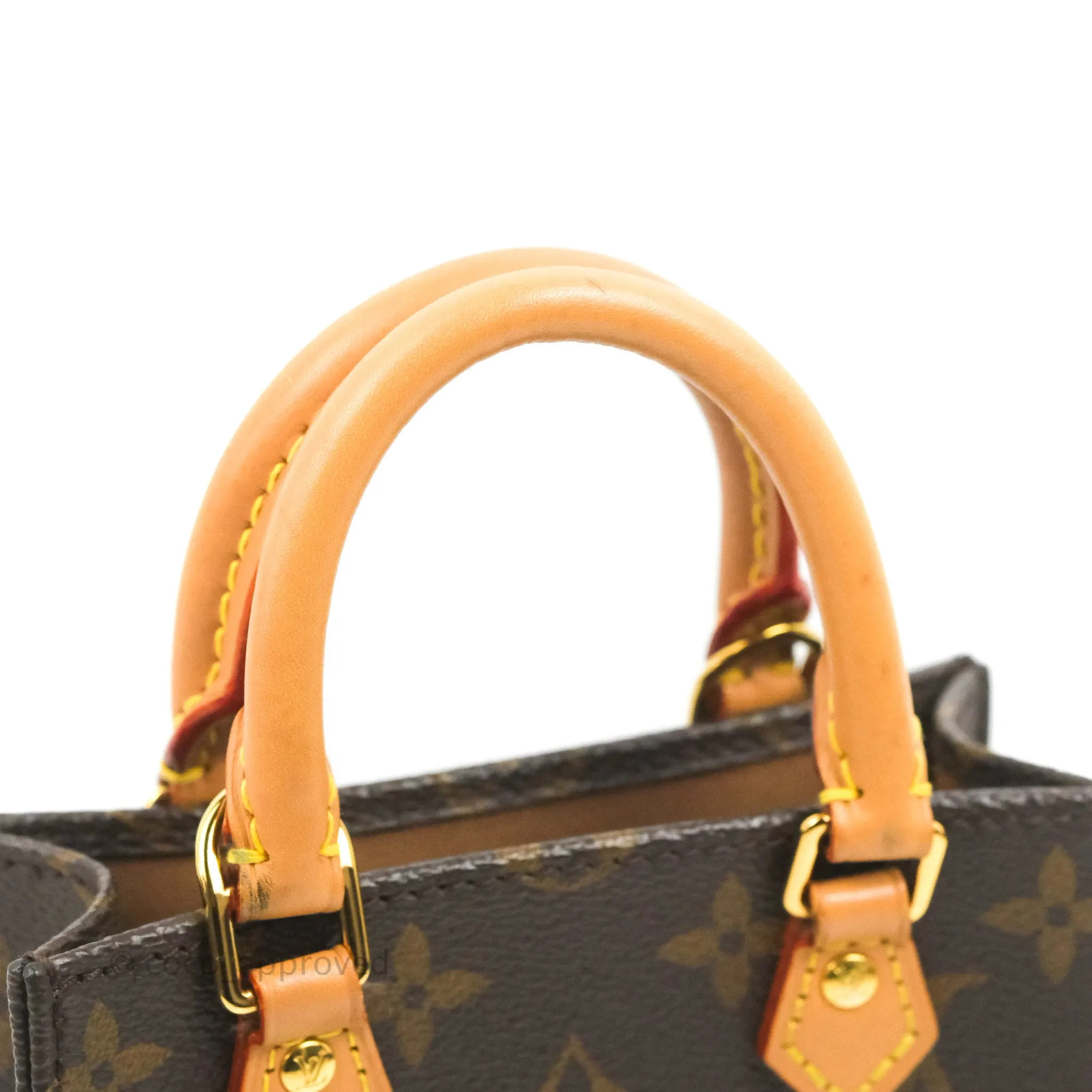 Louis Vuitton Petit Sac Plat Bag Monogram Canvas