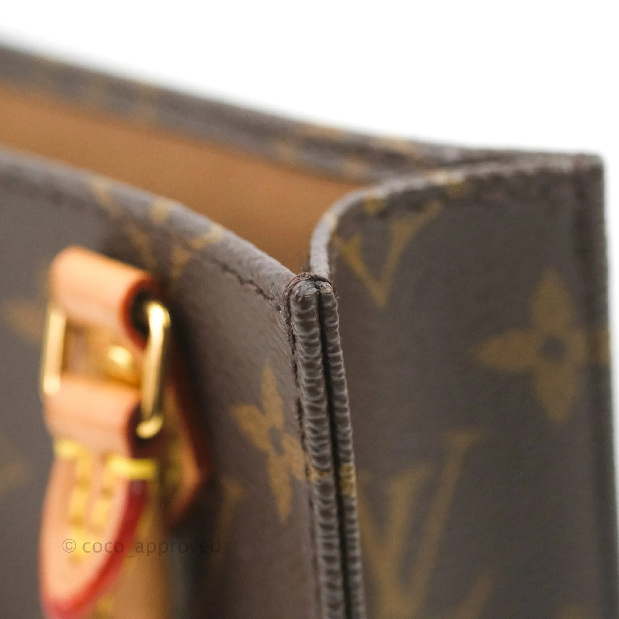 Louis Vuitton Petit Sac Plat Bag Monogram Canvas