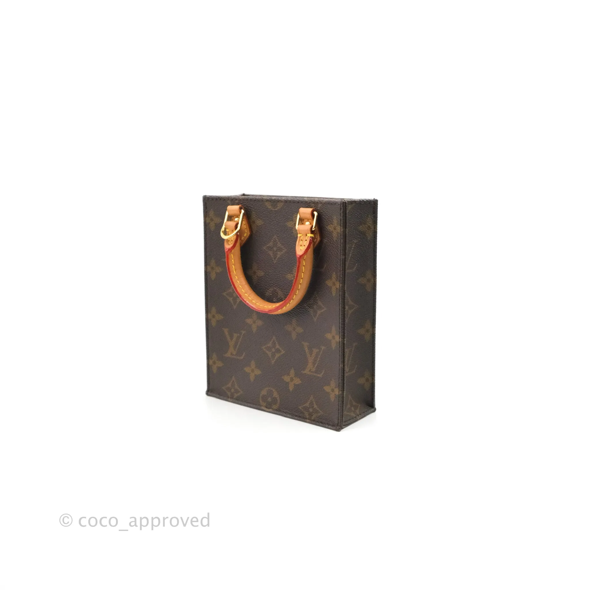 Louis Vuitton Petit Sac Plat Bag Monogram Canvas