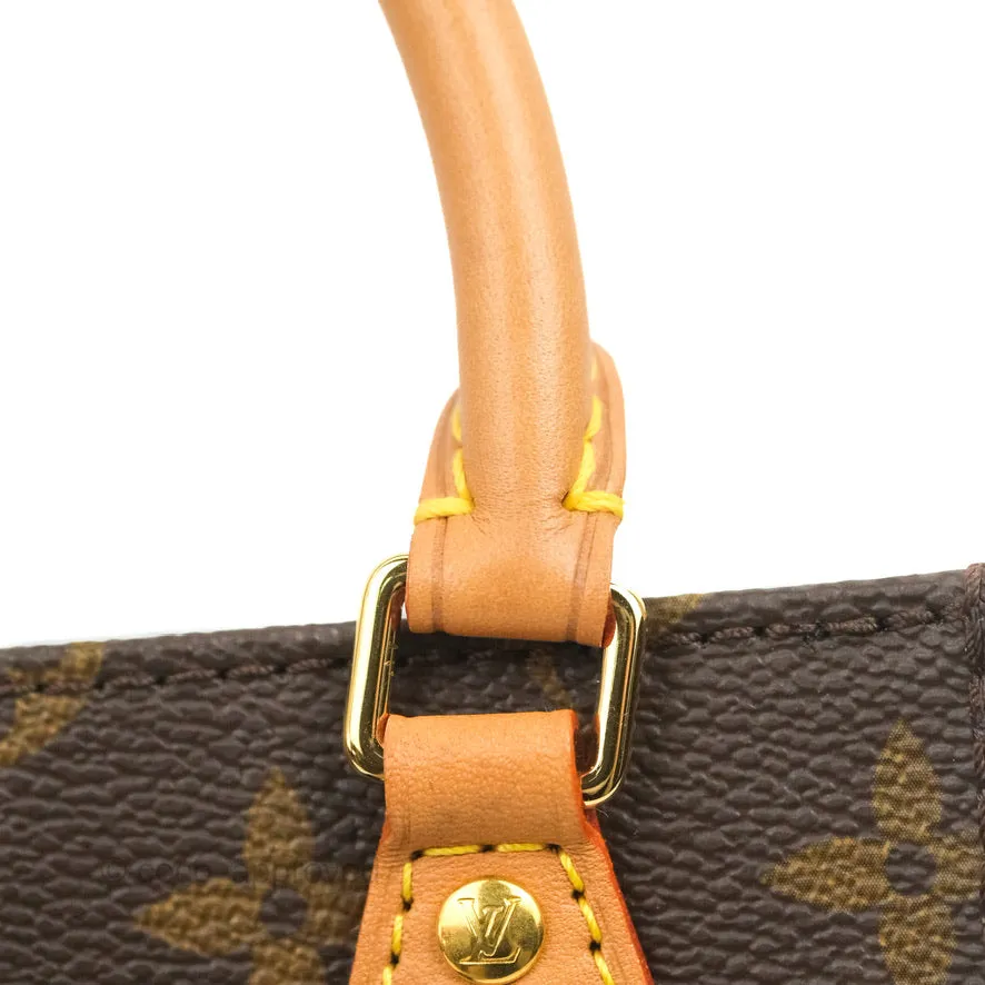 Louis Vuitton Petit Sac Plat Bag Monogram (No Strap)