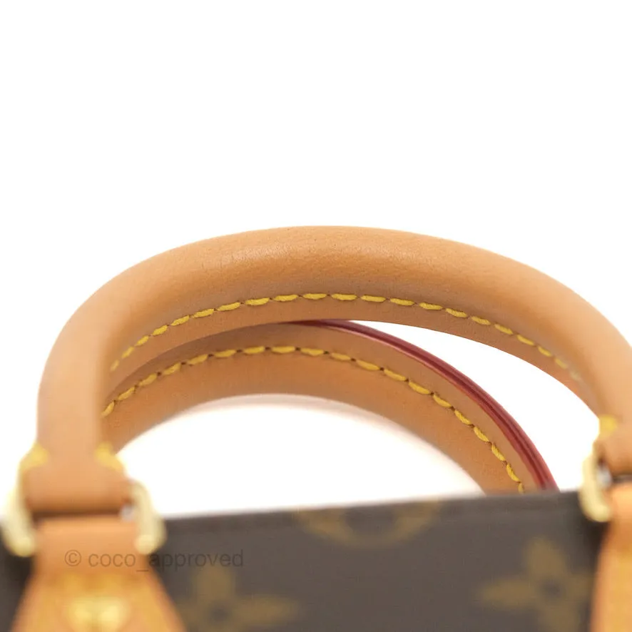 Louis Vuitton Petit Sac Plat Bag Monogram (No Strap)