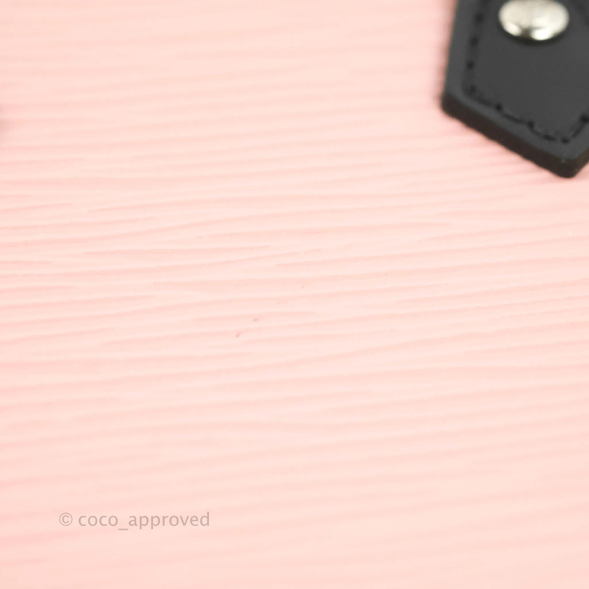 Louis Vuitton Petit Sac Plat Bag Pink Epi