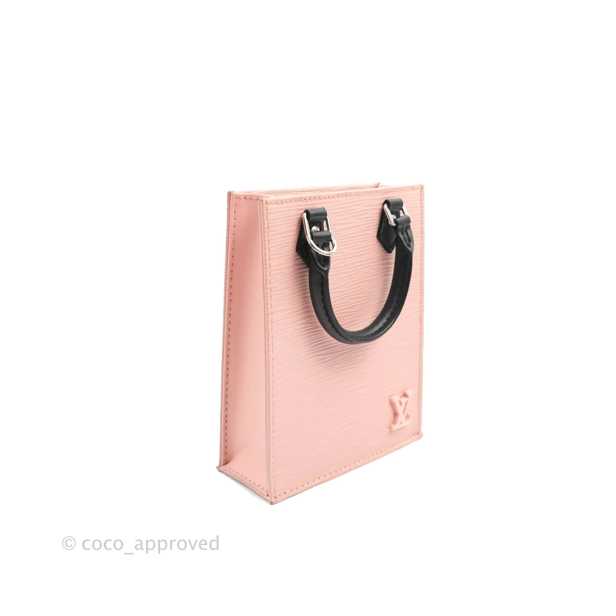Louis Vuitton Petit Sac Plat Bag Pink Epi
