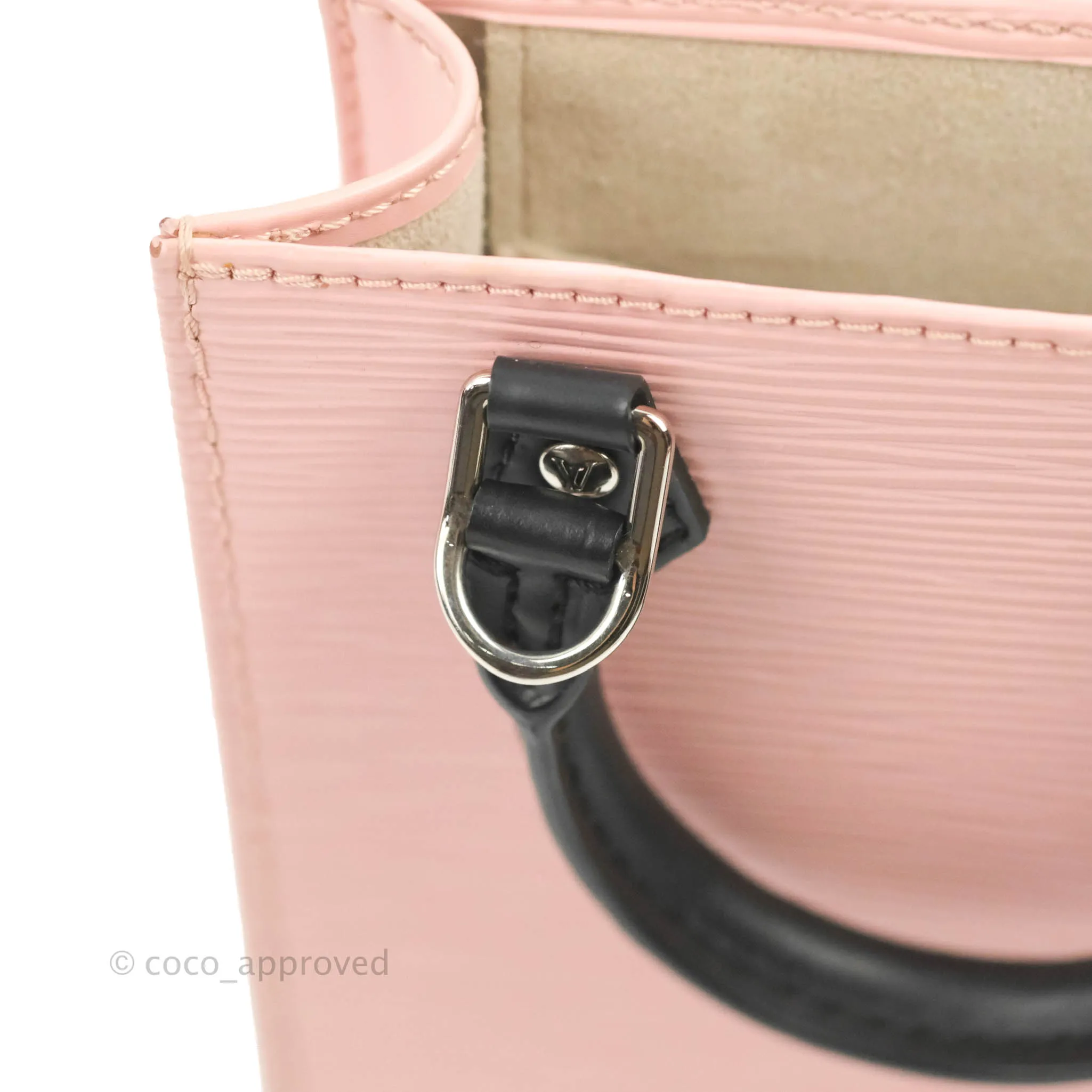 Louis Vuitton Petit Sac Plat Bag Pink Epi