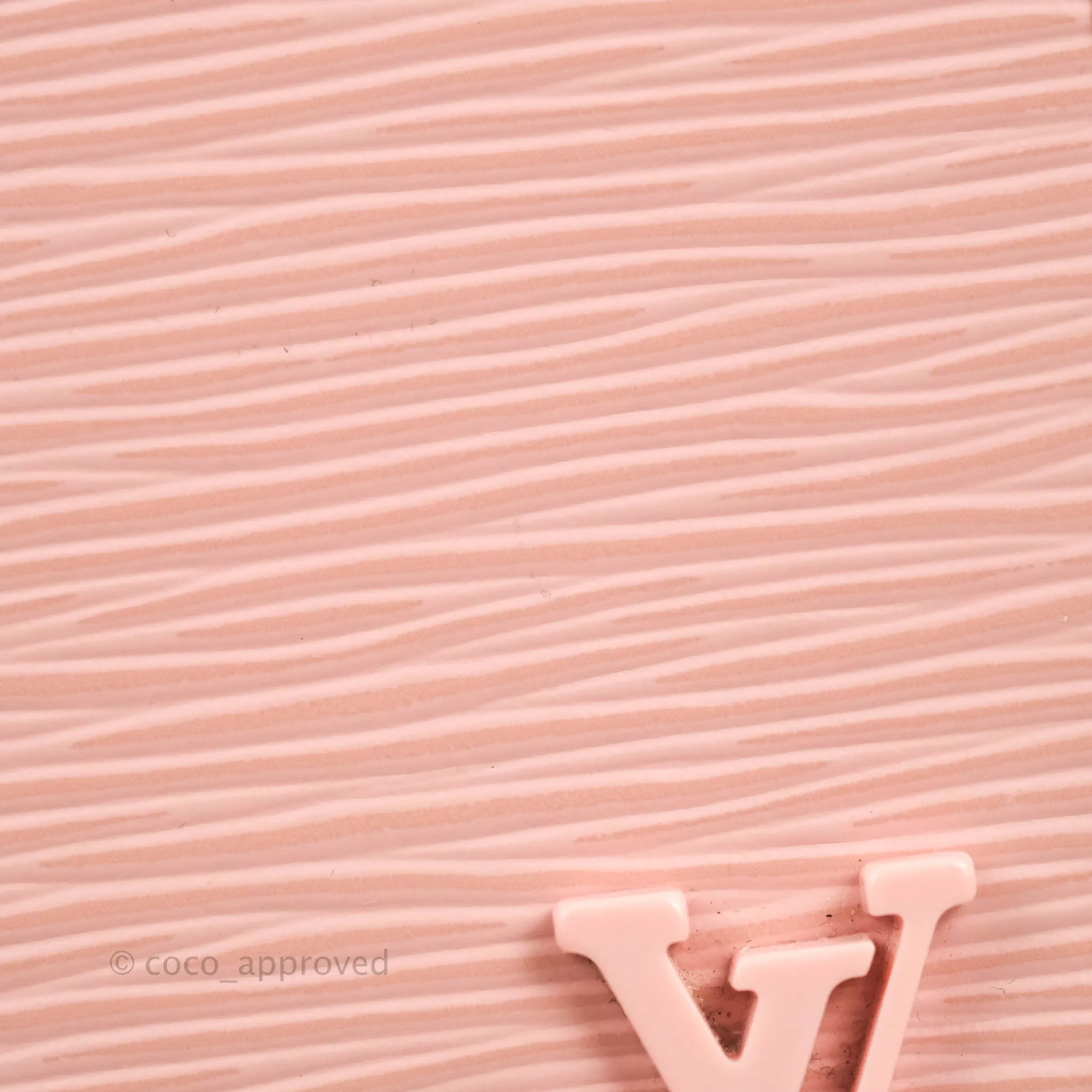 Louis Vuitton Petit Sac Plat Bag Pink Epi