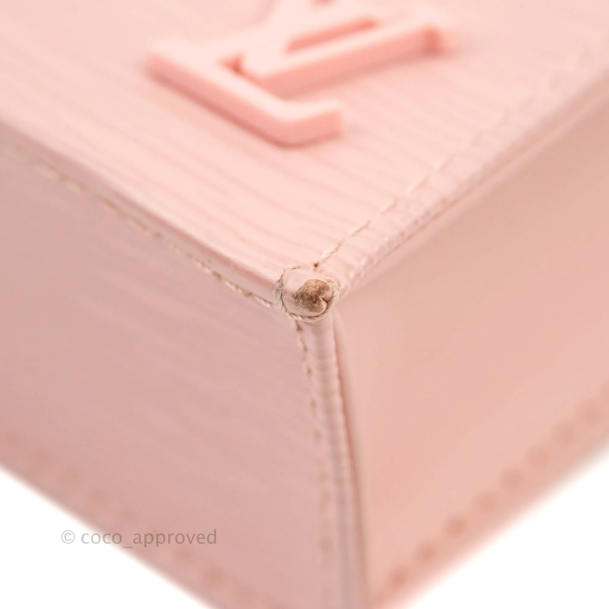 Louis Vuitton Petit Sac Plat Bag Pink Epi