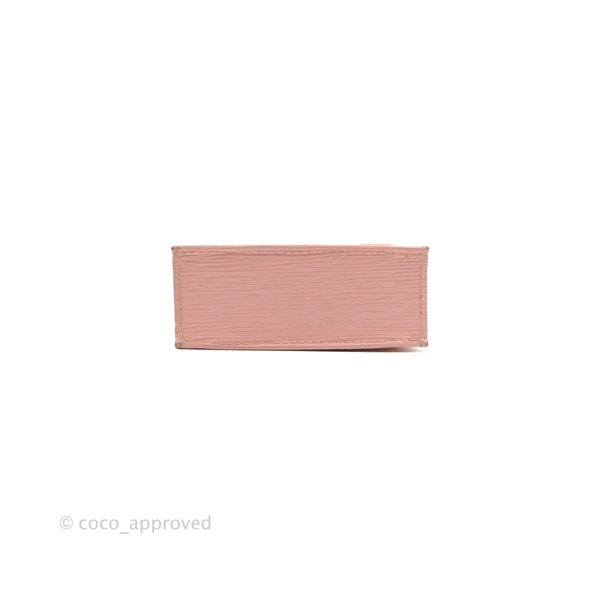 Louis Vuitton Petit Sac Plat Bag Pink Epi