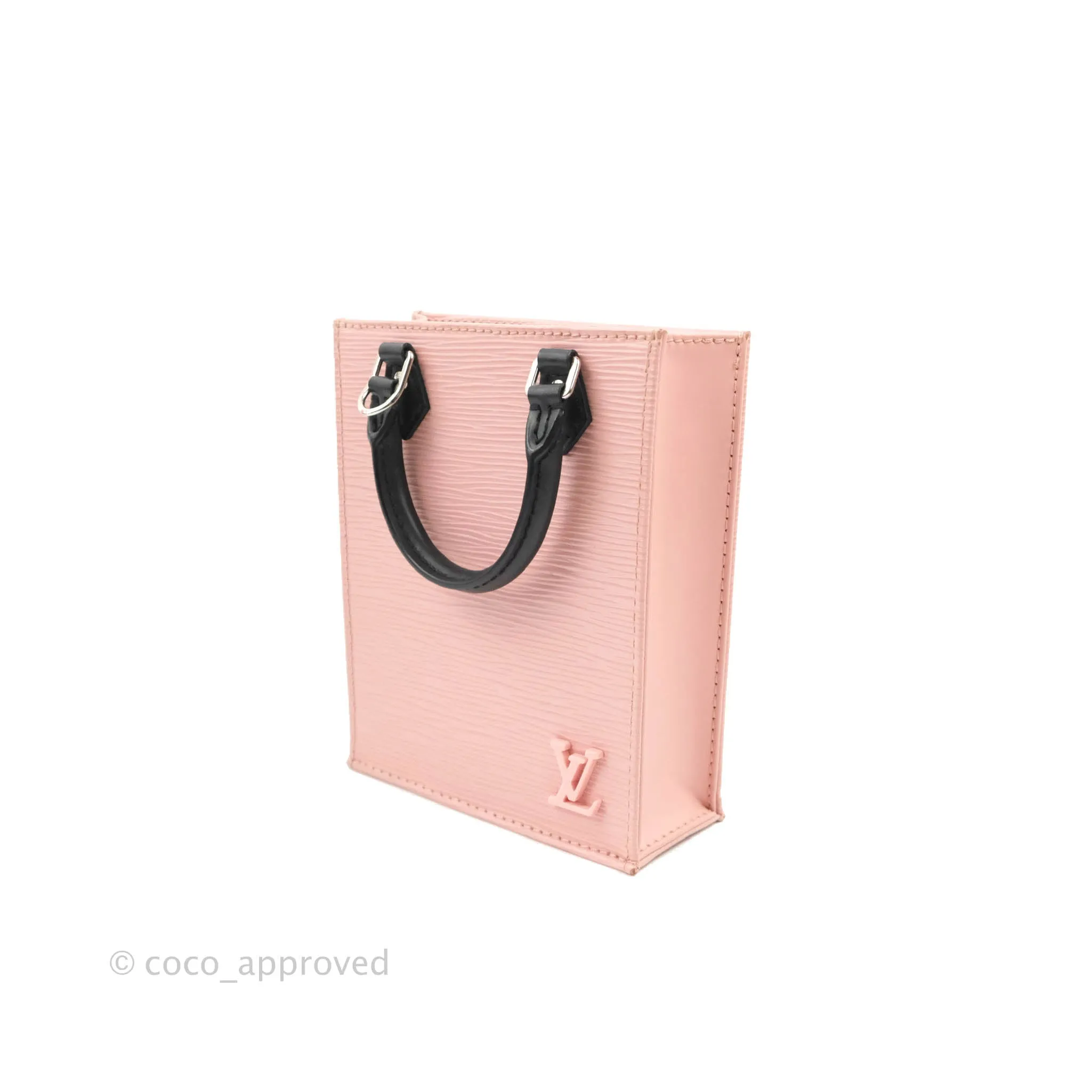 Louis Vuitton Petit Sac Plat Bag Pink Epi