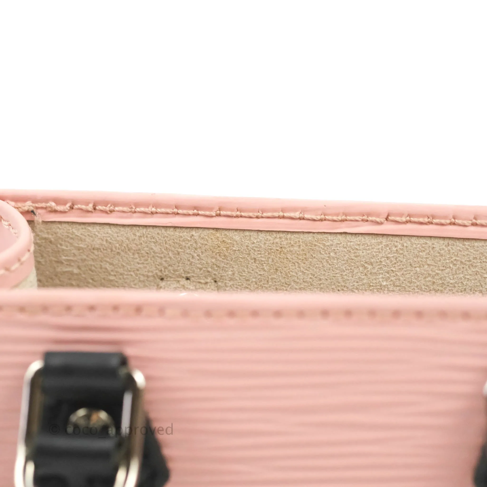 Louis Vuitton Petit Sac Plat Bag Pink Epi