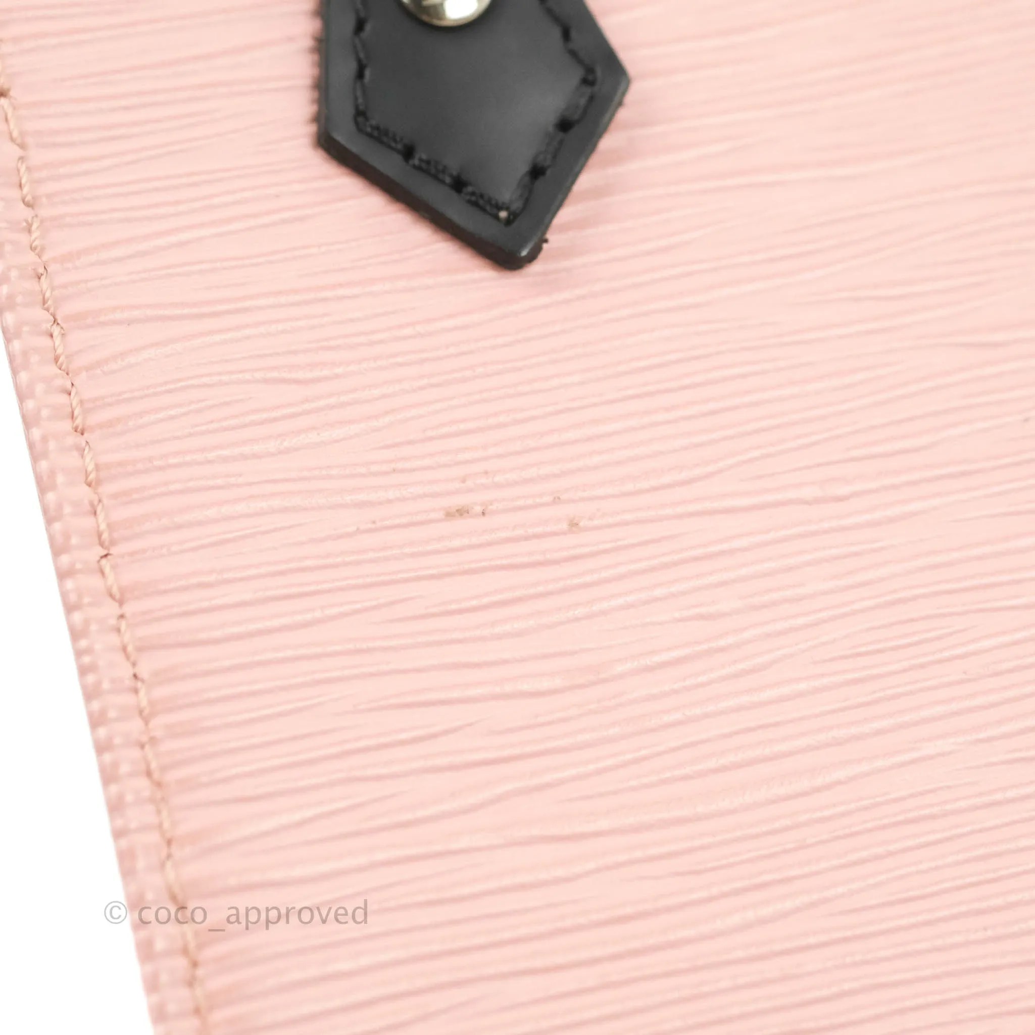 Louis Vuitton Petit Sac Plat Bag Pink Epi