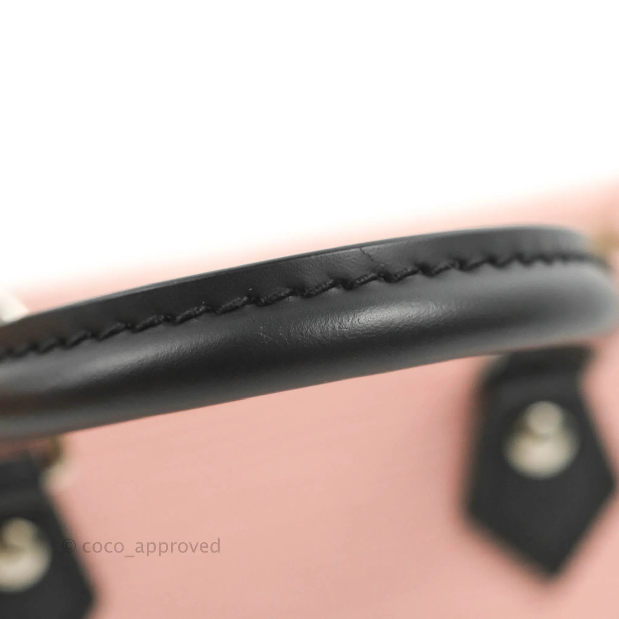 Louis Vuitton Petit Sac Plat Bag Pink Epi