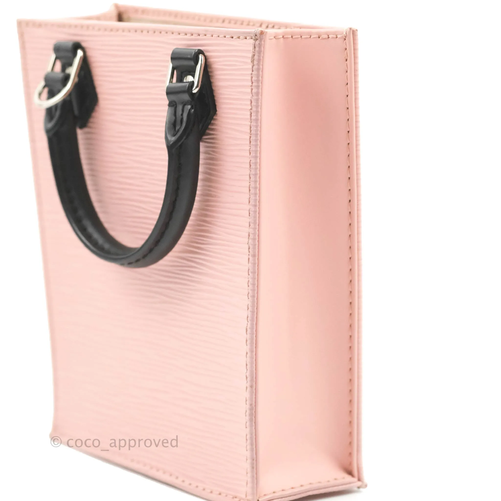 Louis Vuitton Petit Sac Plat Bag Pink Epi