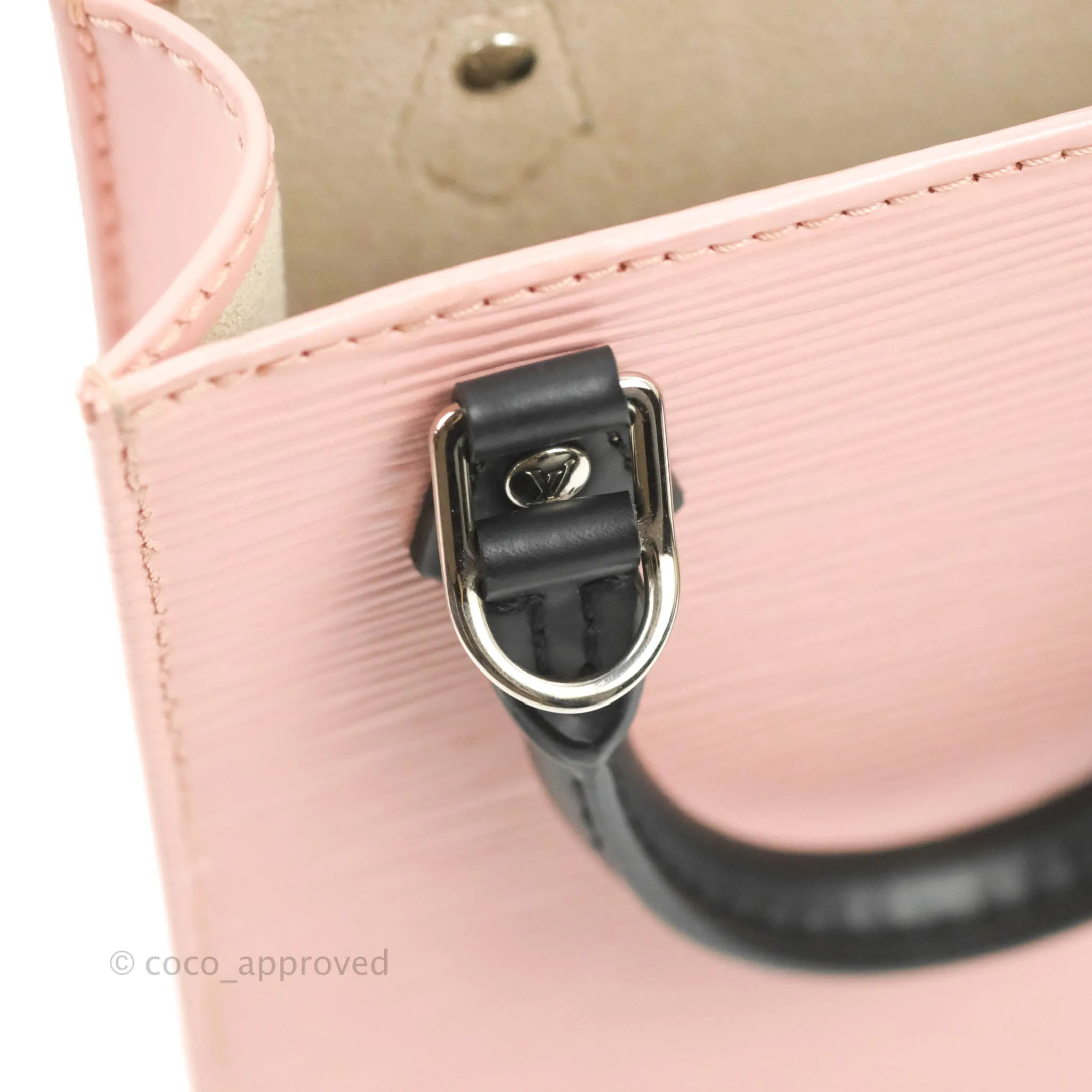 Louis Vuitton Petit Sac Plat Bag Pink Epi