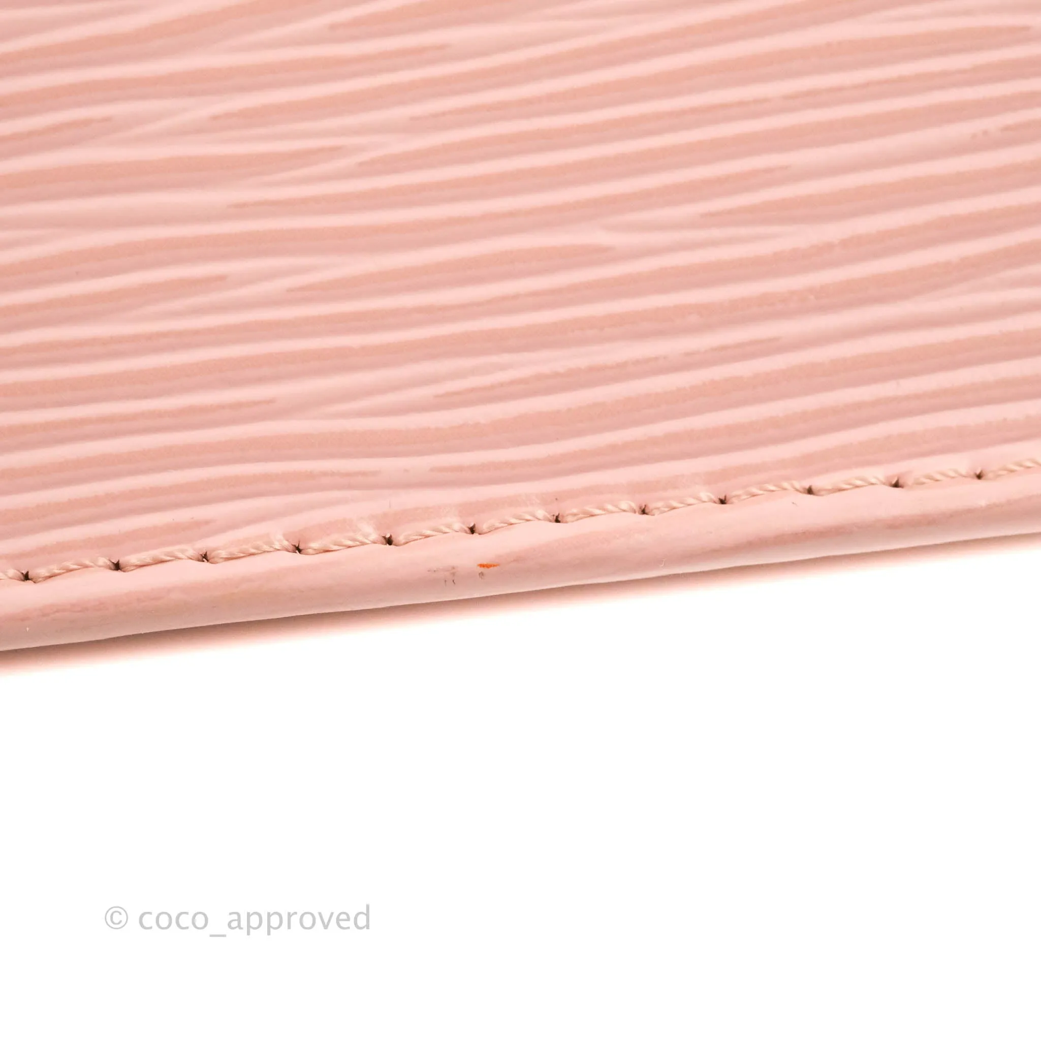 Louis Vuitton Petit Sac Plat Bag Pink Epi