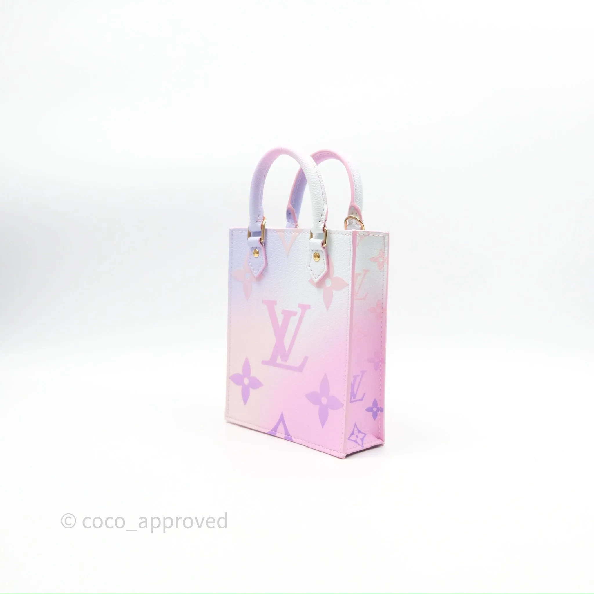 Louis Vuitton Petit Sac Plat Bag Sunrise Pastel
