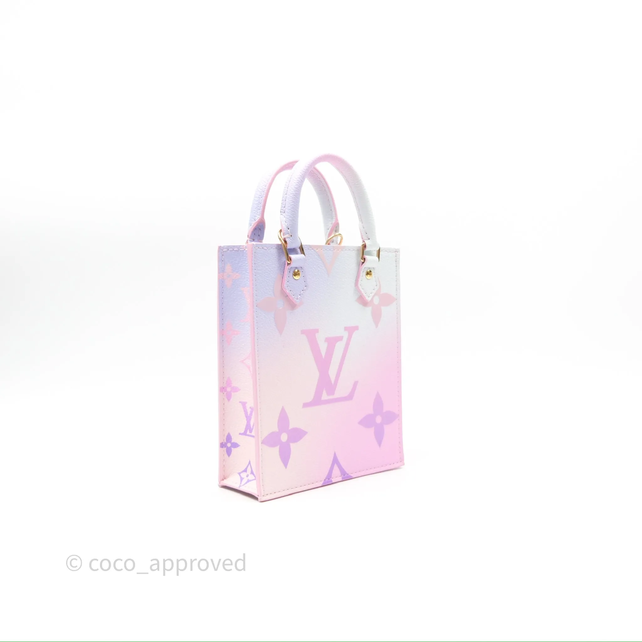 Louis Vuitton Petit Sac Plat Bag Sunrise Pastel