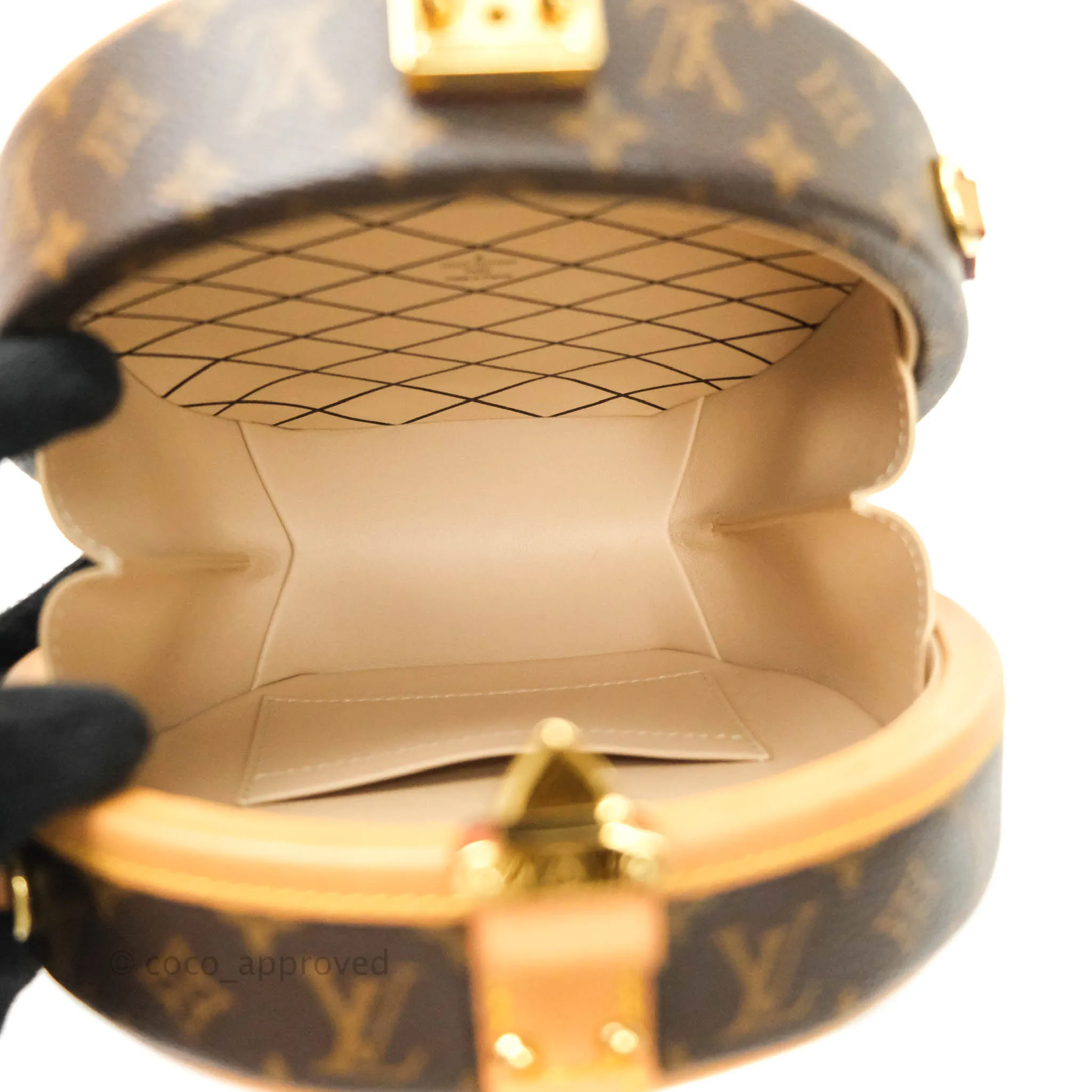 Louis Vuitton Petite Boite Chapeau Monogram Canvas