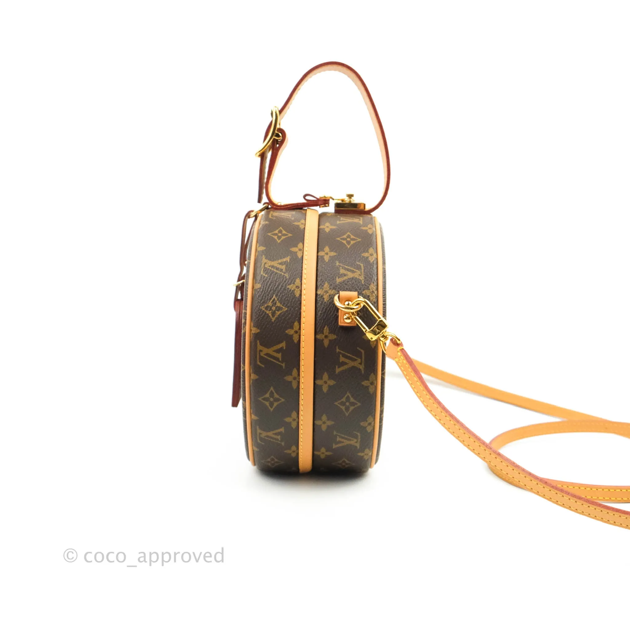 Louis Vuitton Petite Boite Chapeau Monogram Canvas