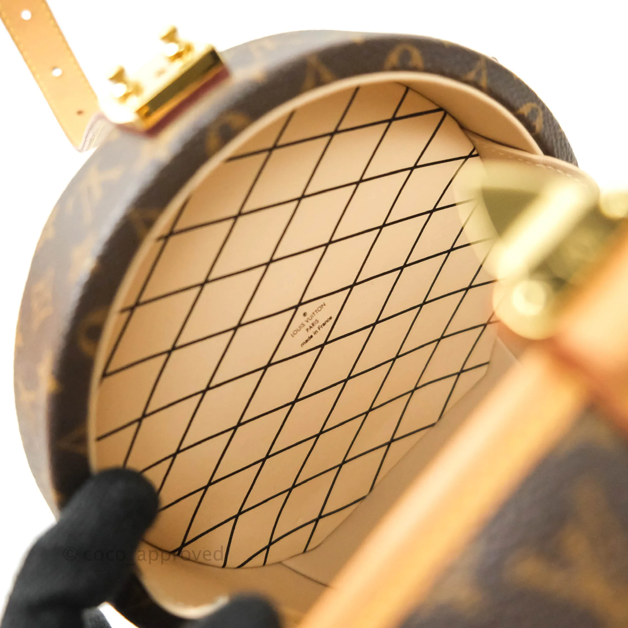 Louis Vuitton Petite Boite Chapeau Monogram Canvas