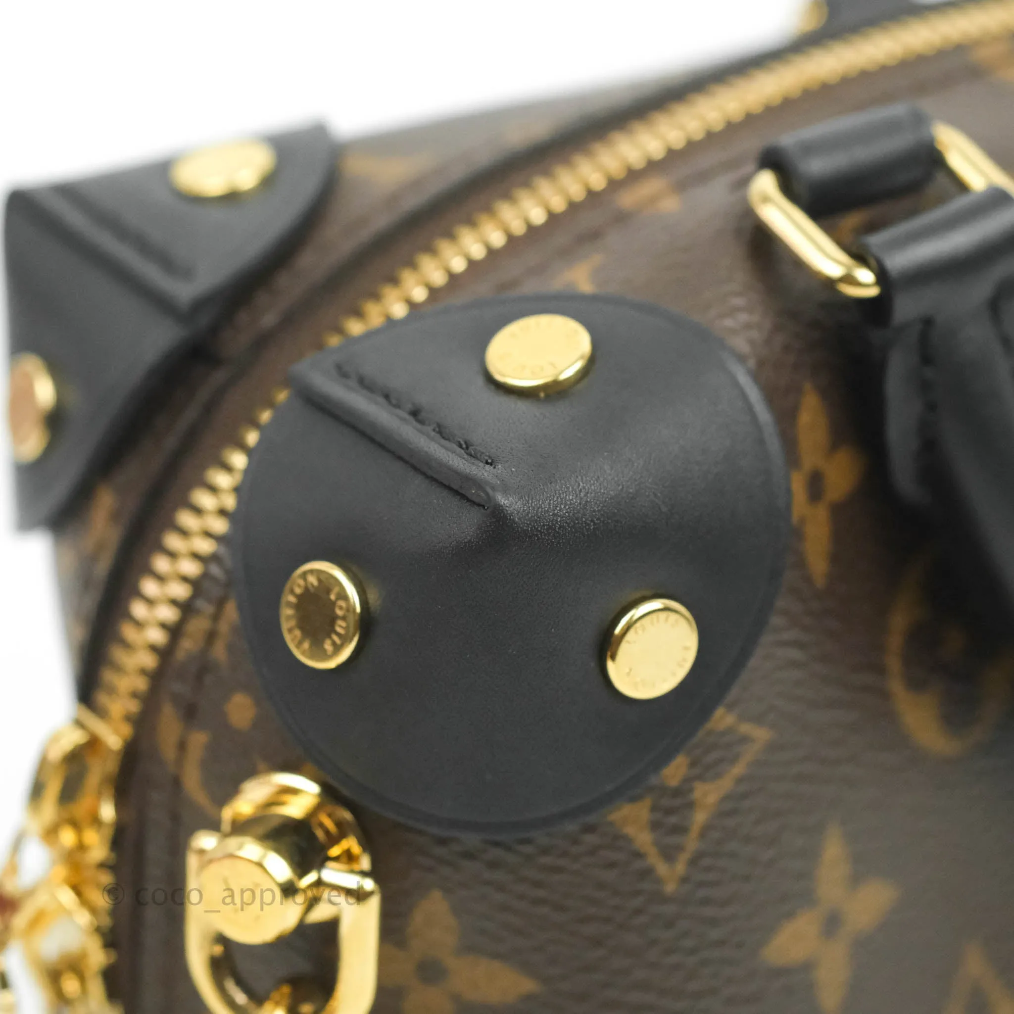 Louis Vuitton Petite Malle Souple Monogram Canvas