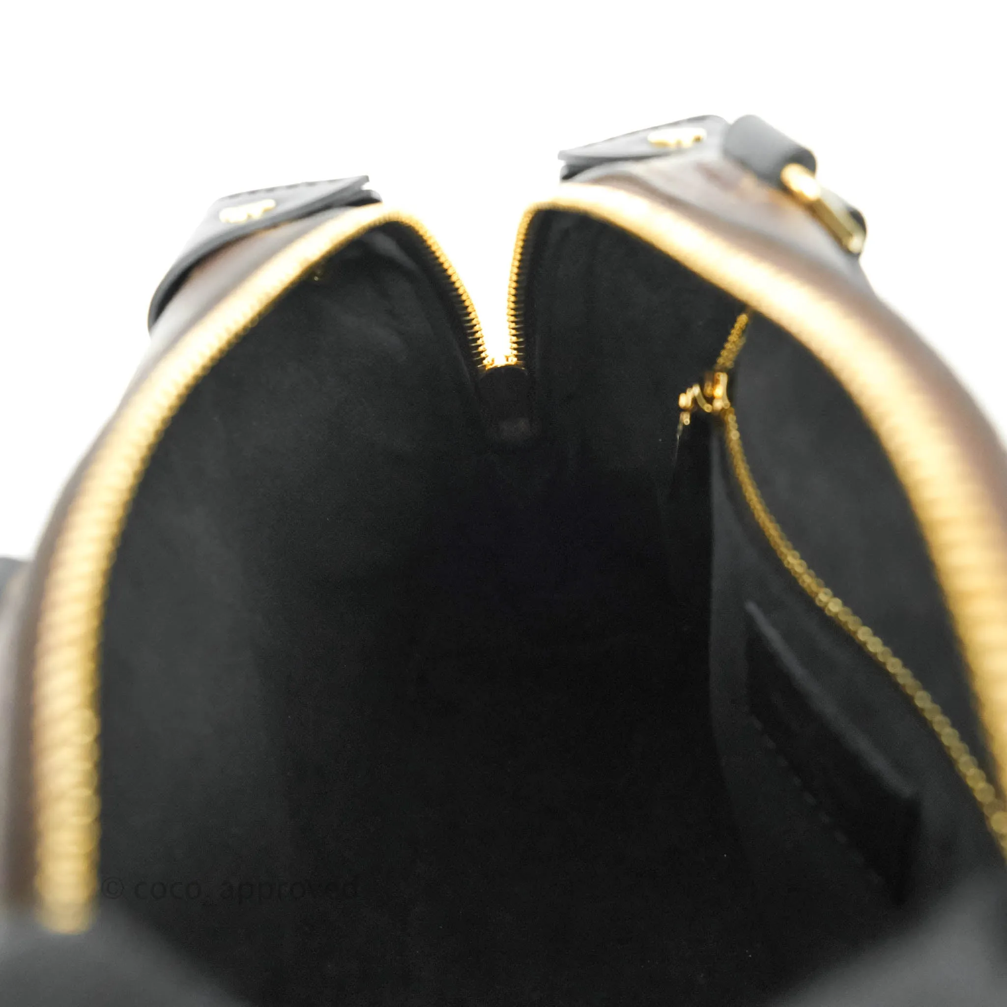 Louis Vuitton Petite Malle Souple Monogram Canvas
