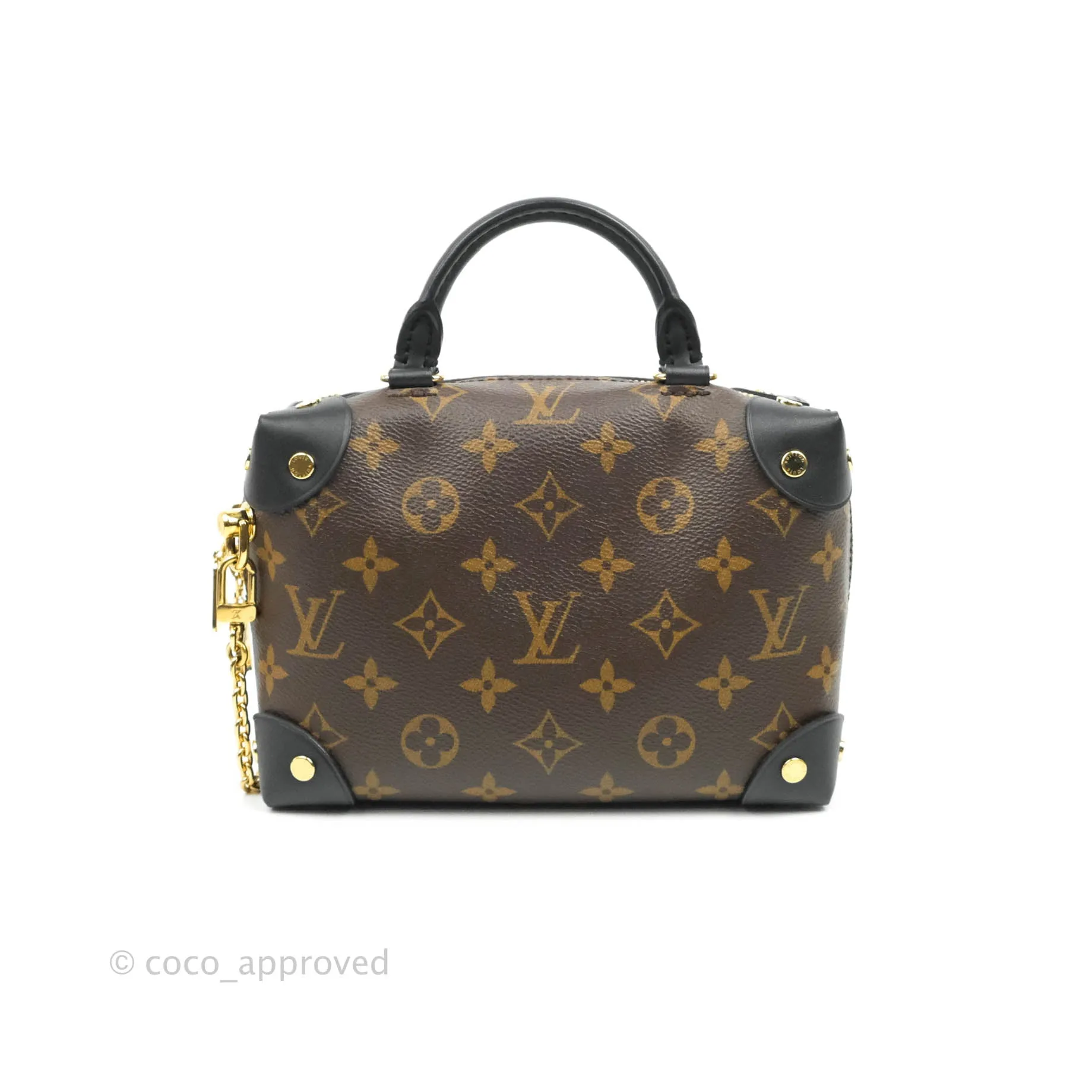 Louis Vuitton Petite Malle Souple Monogram Canvas