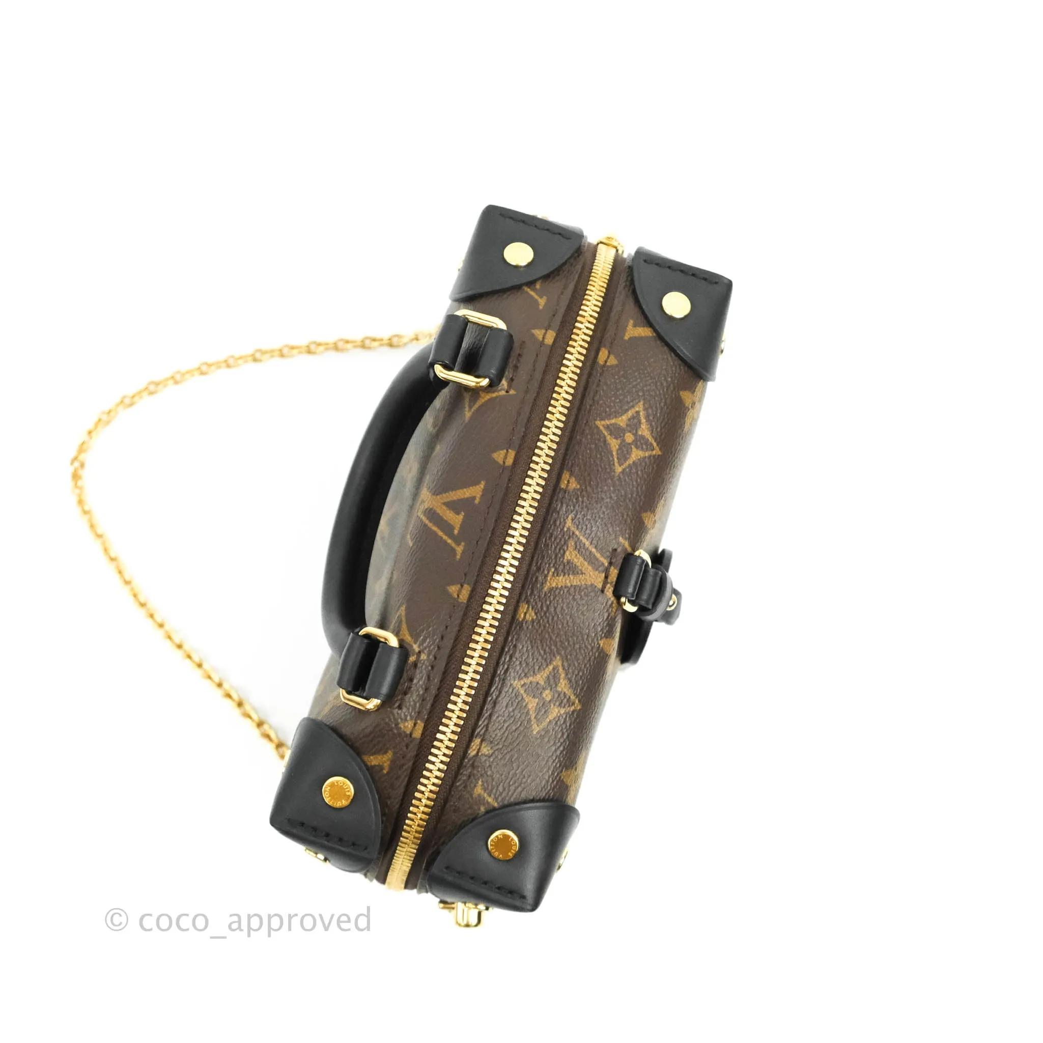 Louis Vuitton Petite Malle Souple Monogram Canvas