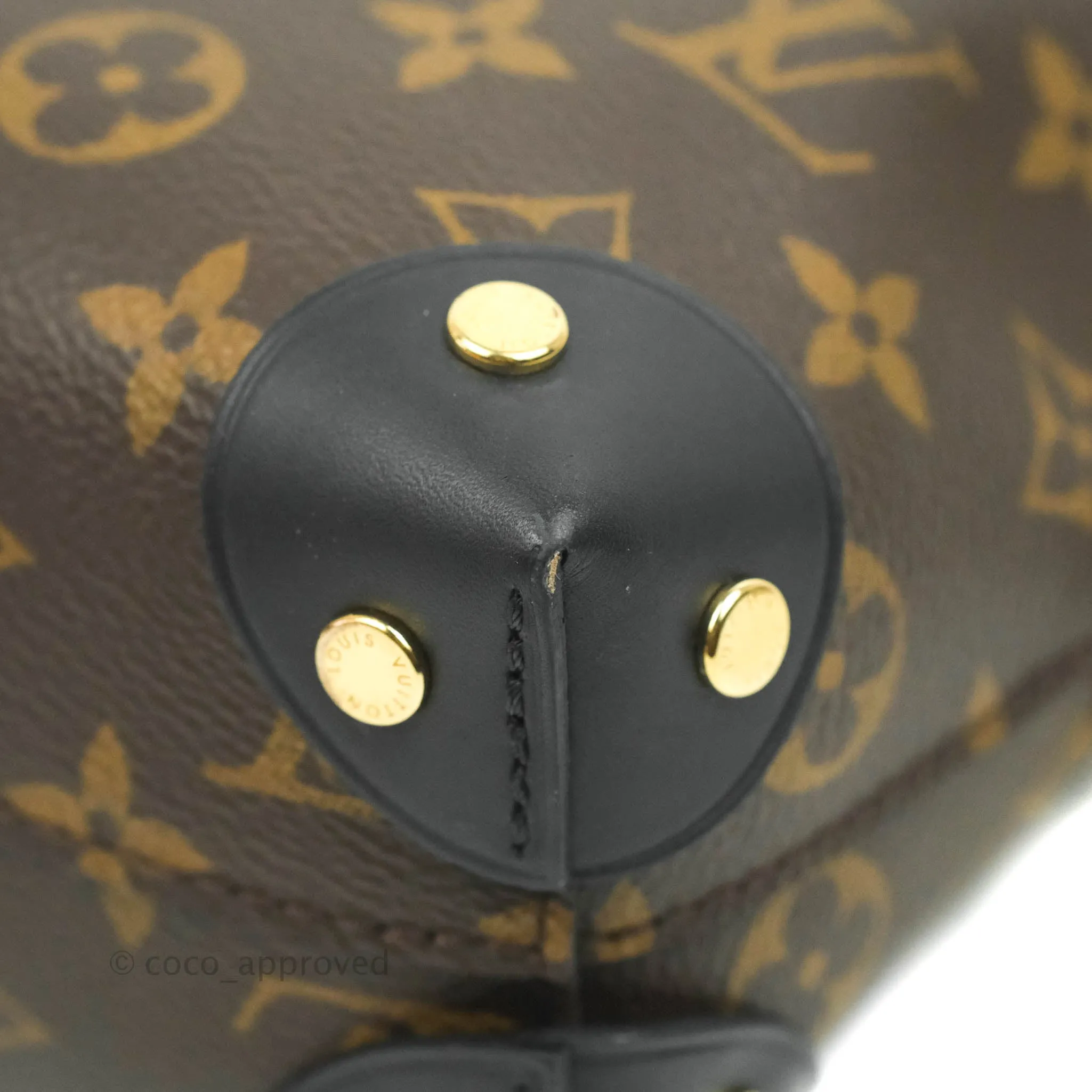 Louis Vuitton Petite Malle Souple Monogram Canvas