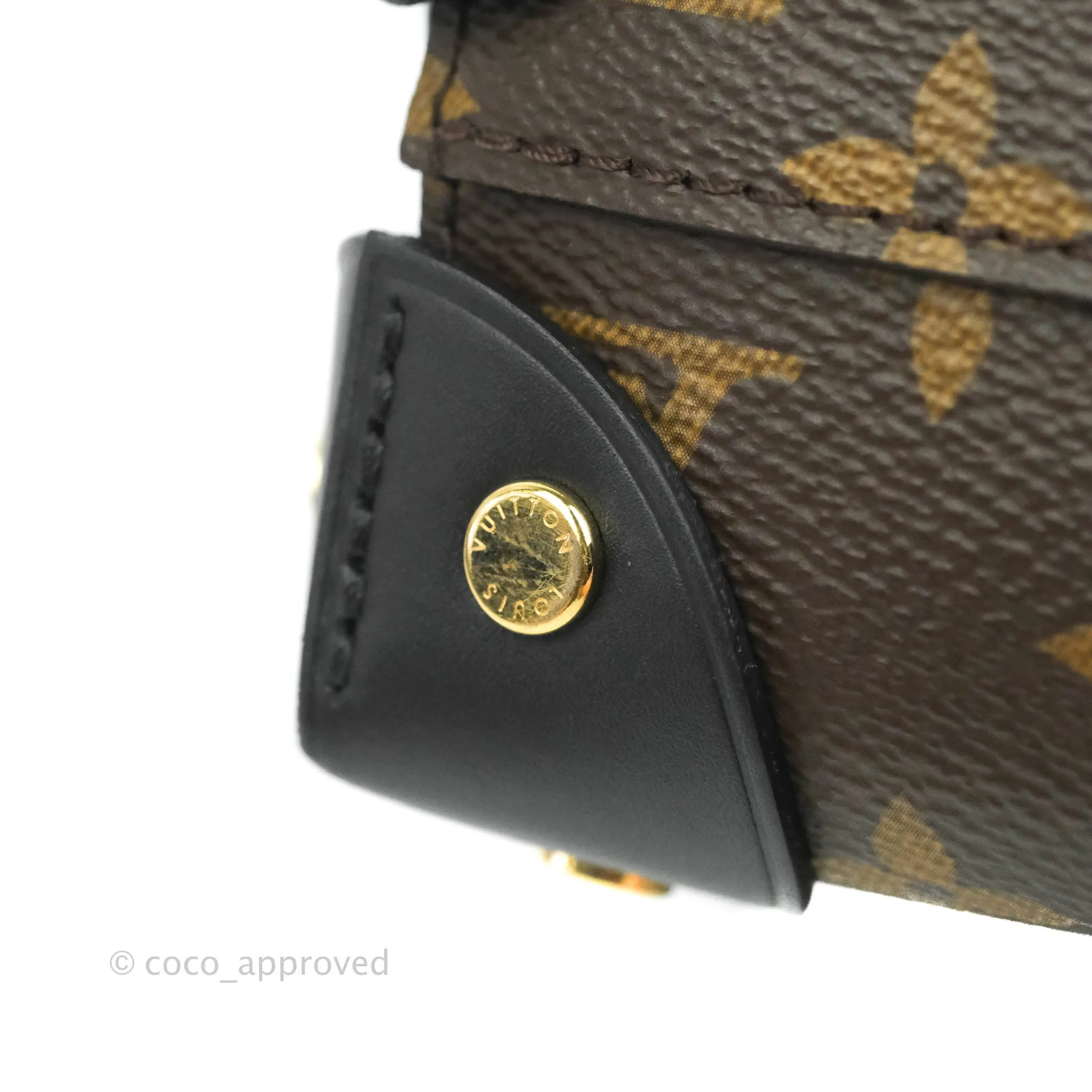 Louis Vuitton Petite Malle Souple Monogram Canvas