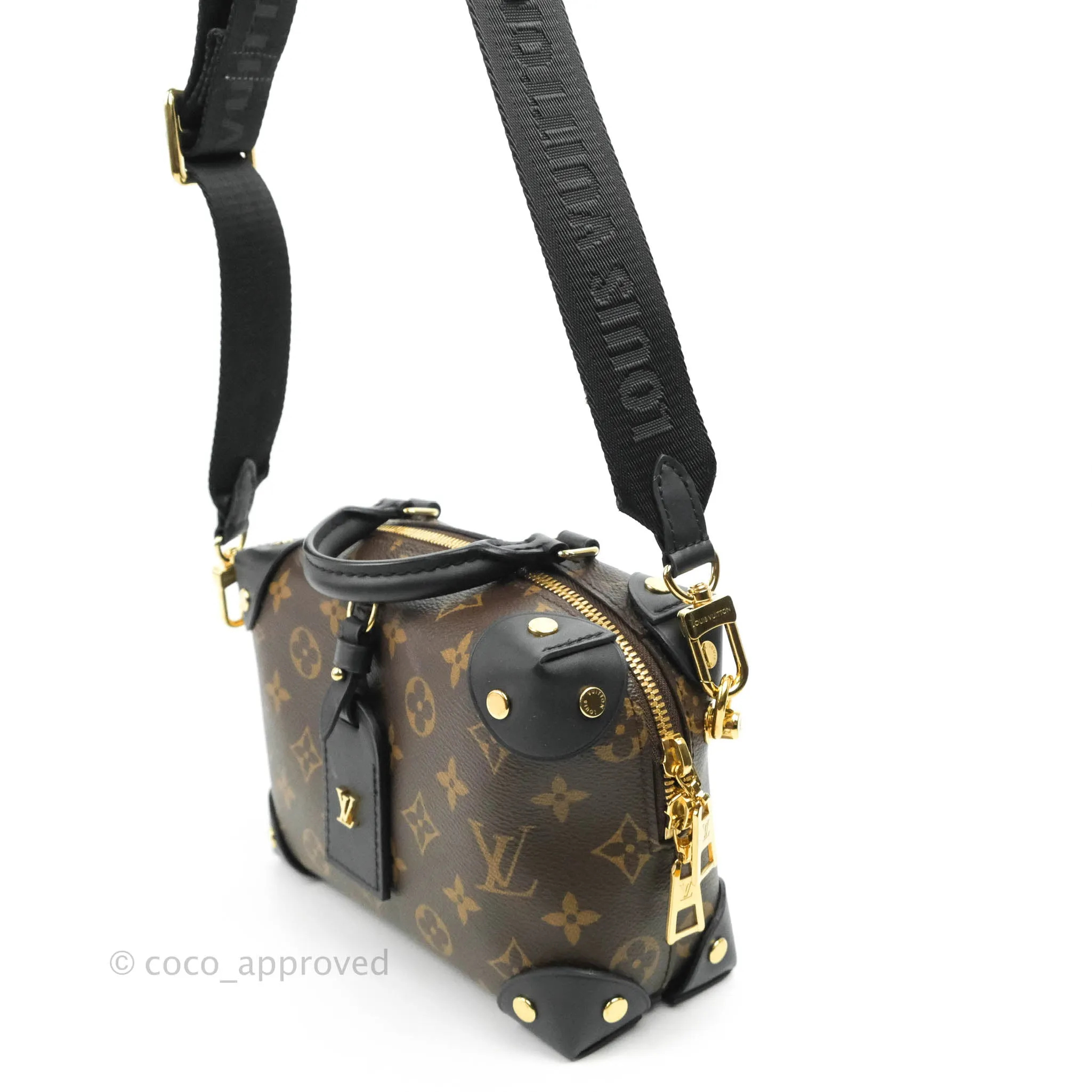 Louis Vuitton Petite Malle Souple Monogram Canvas